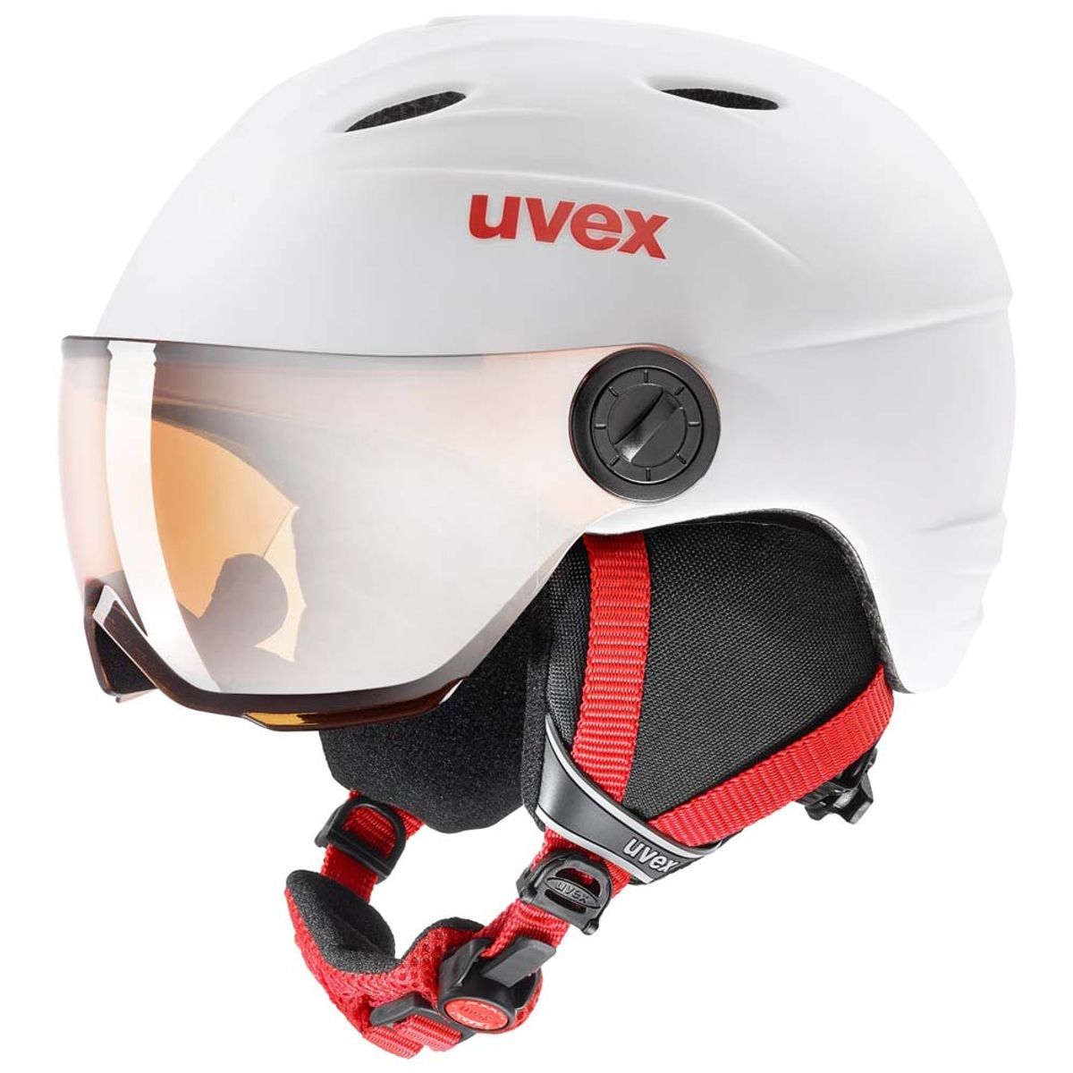 Uvex Visor Pro Børn Skihjelm (Størrelse: 3, Farve: 001)