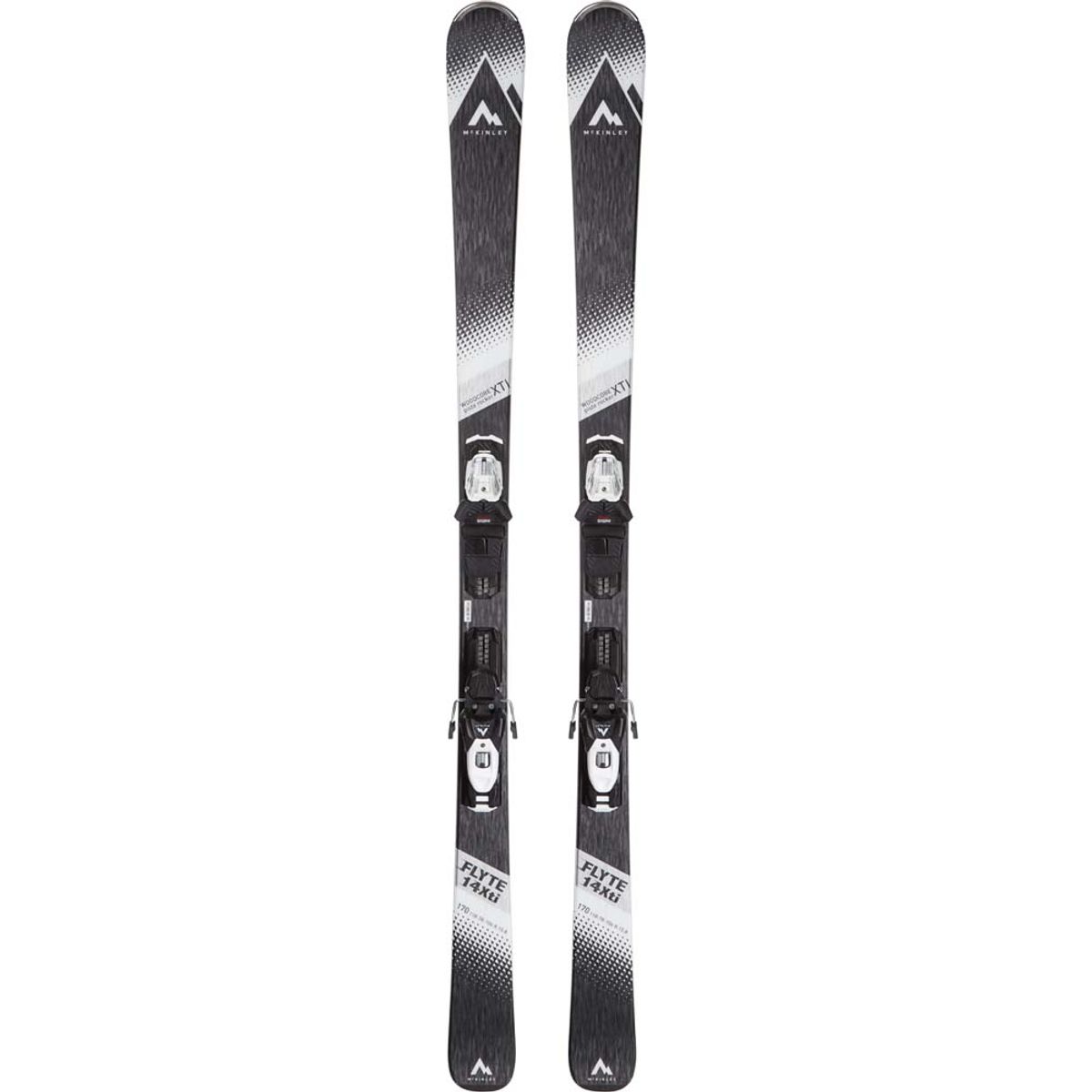 Mckinley Flyte 14 Xti Ski - Incl. Gw Binding (Farve: Sort, Størrelse: 162)