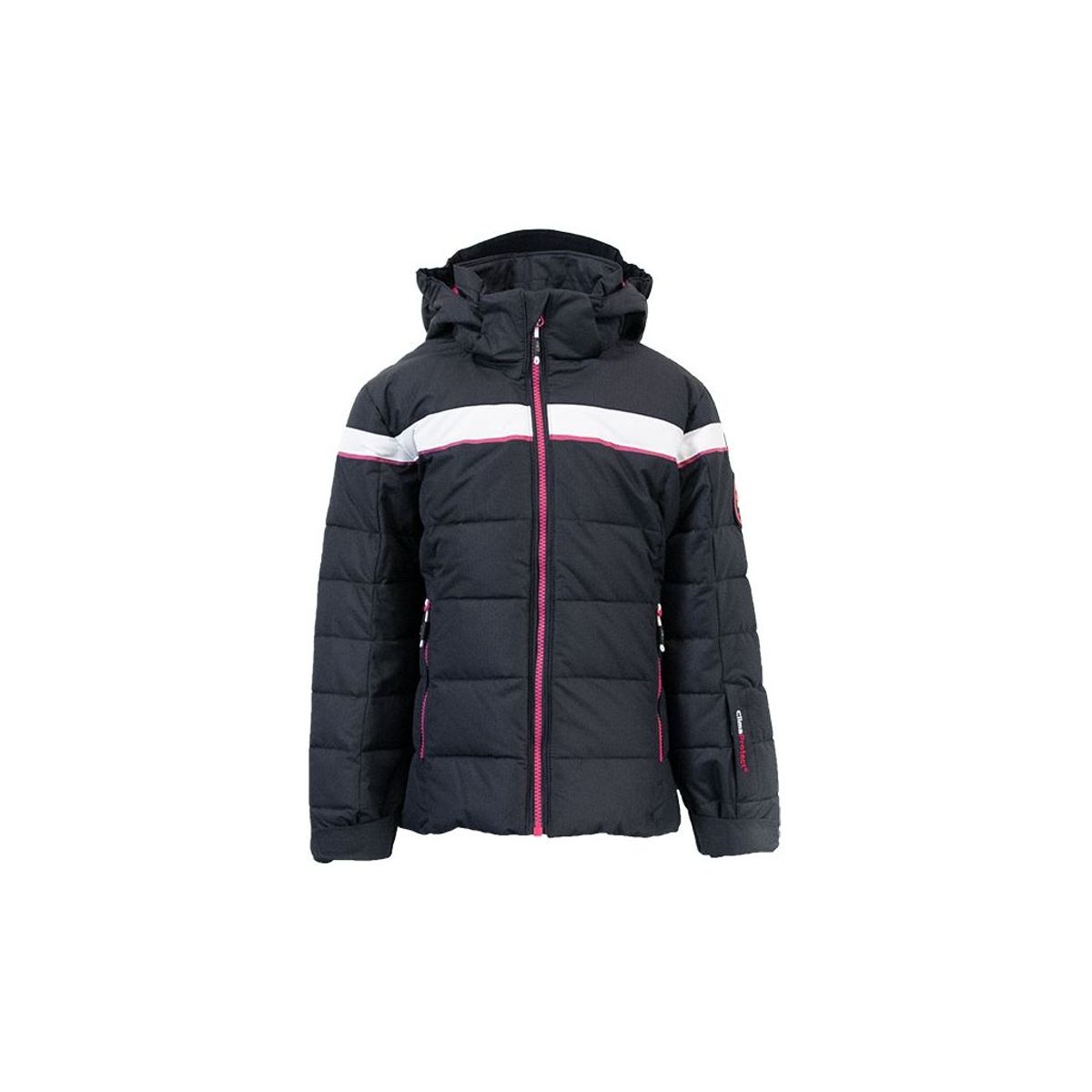 Cmp Snaps Jacket Hood Pige (Farve: Mørkeblå, Størrelse: 128)