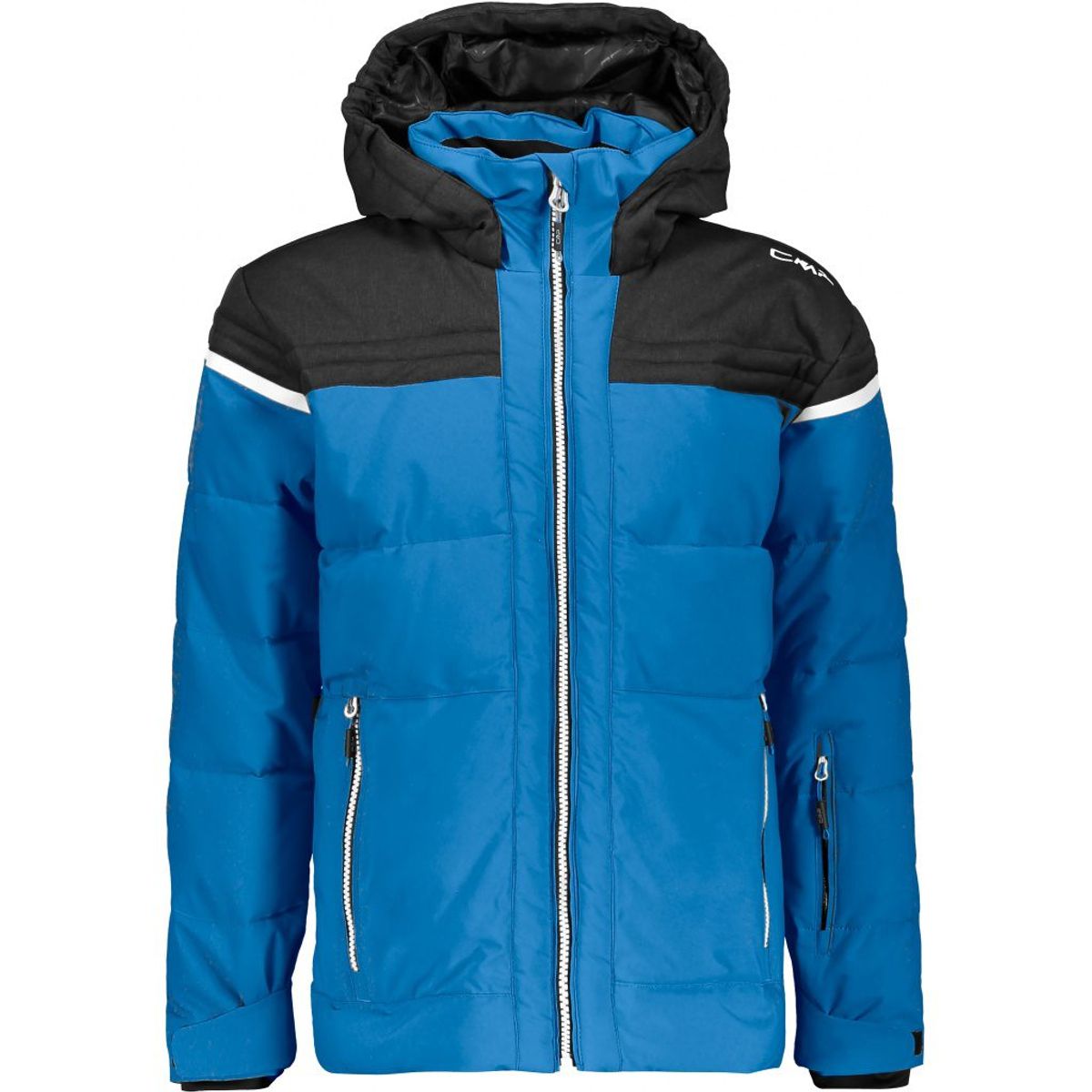 Cmp Fix Hood Jacket Dreng (Farve: Blå, Størrelse: 164)