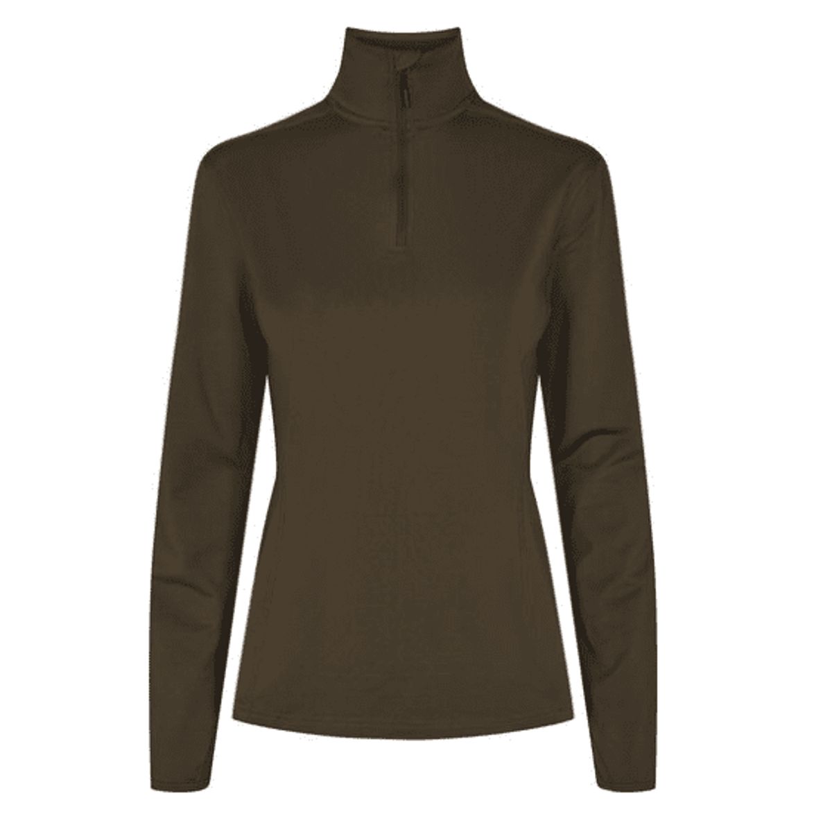 Mckinley Mio ½-Zip Midlayer Dame (Farve: Oliven, Størrelse: 42)