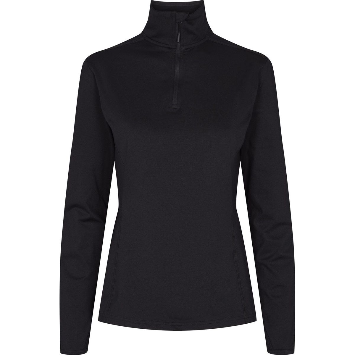 Mckinley Mio ½-Zip Midlayer Dame (Farve: Sort, Størrelse: 48)