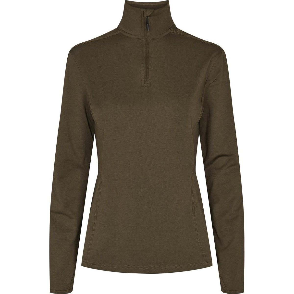 Mckinley Mio ½-Zip Midlayer Dame (Farve: Oliven, Størrelse: 44)