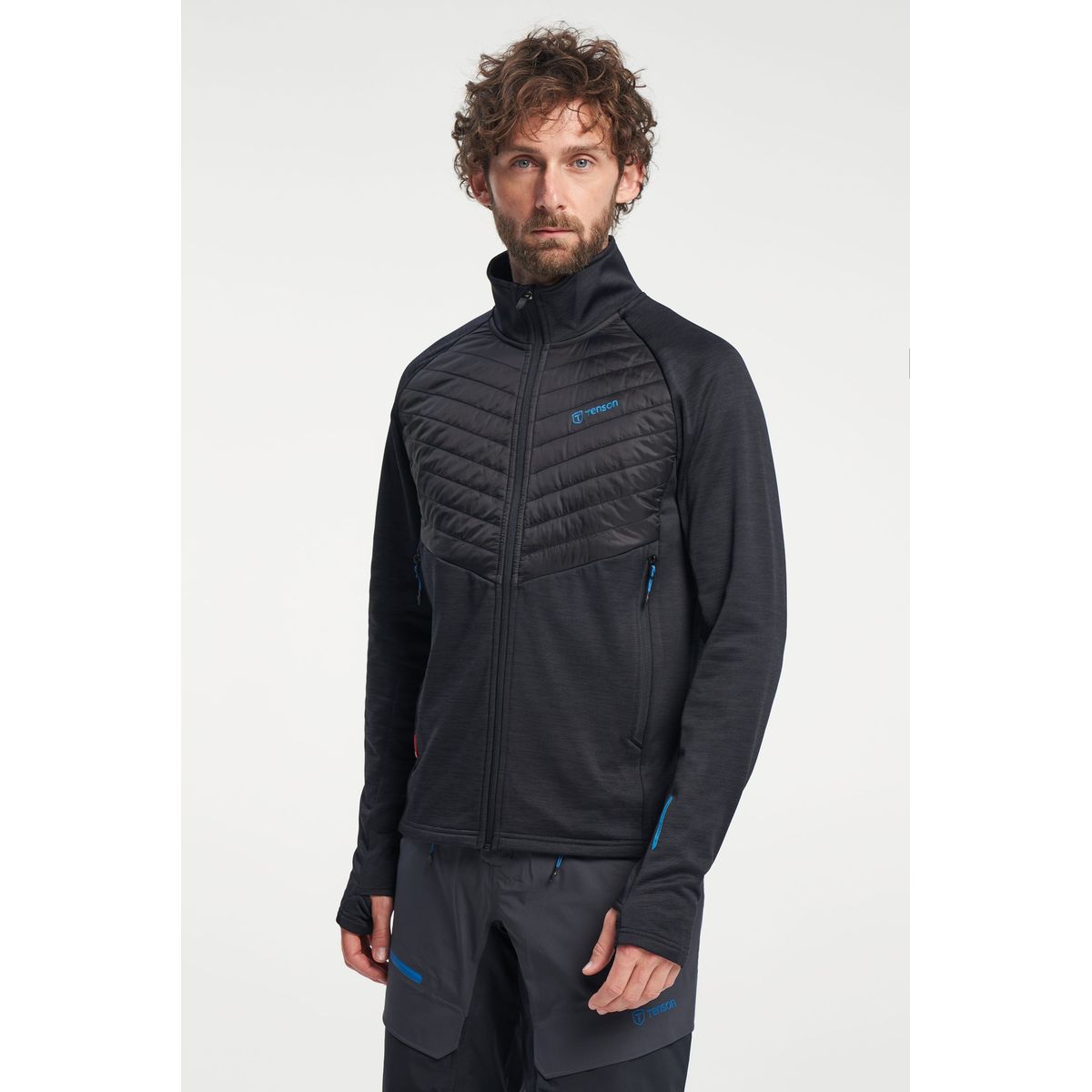 Tenson Touring Midlayer Herre (Farve: Grå, Størrelse: 2xl)