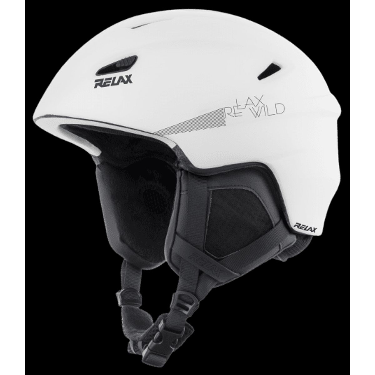 Relax Wild Skihelmet (Farve: Hvid, Størrelse: S)