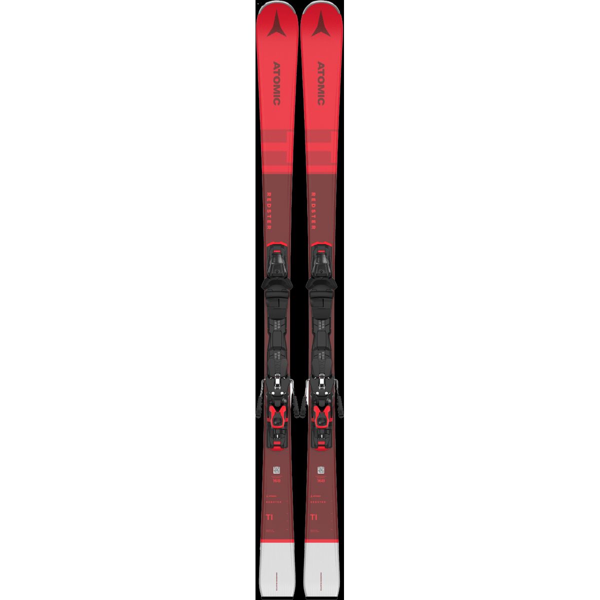 Atomic Redster Ti Ski Incl. M 12 Gw Binding (Farve: Rød, Størrelse: 161)