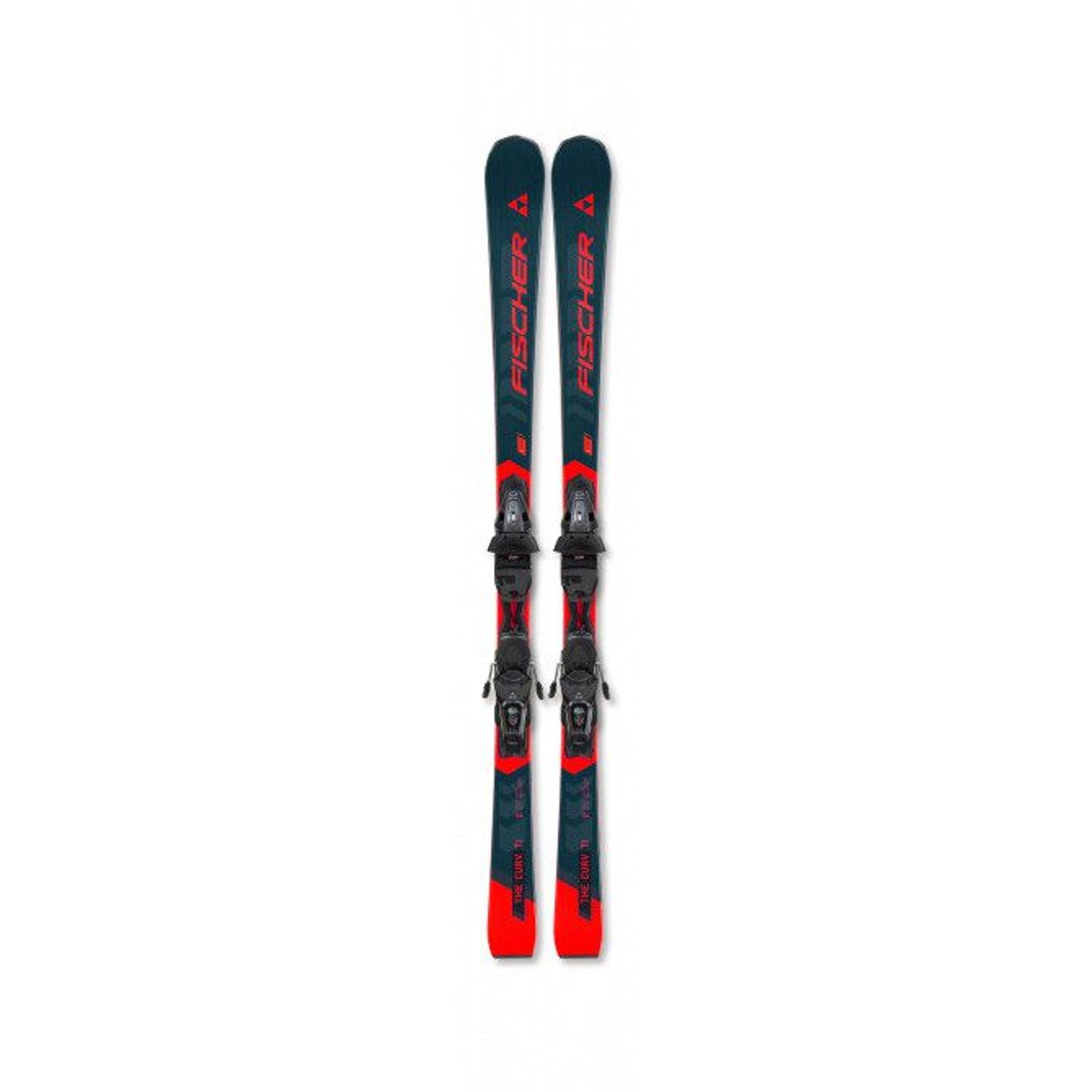 Fischer The Curv Ti Ski Incl Rs 10 Binding (Farve: Rød, Størrelse: 164)