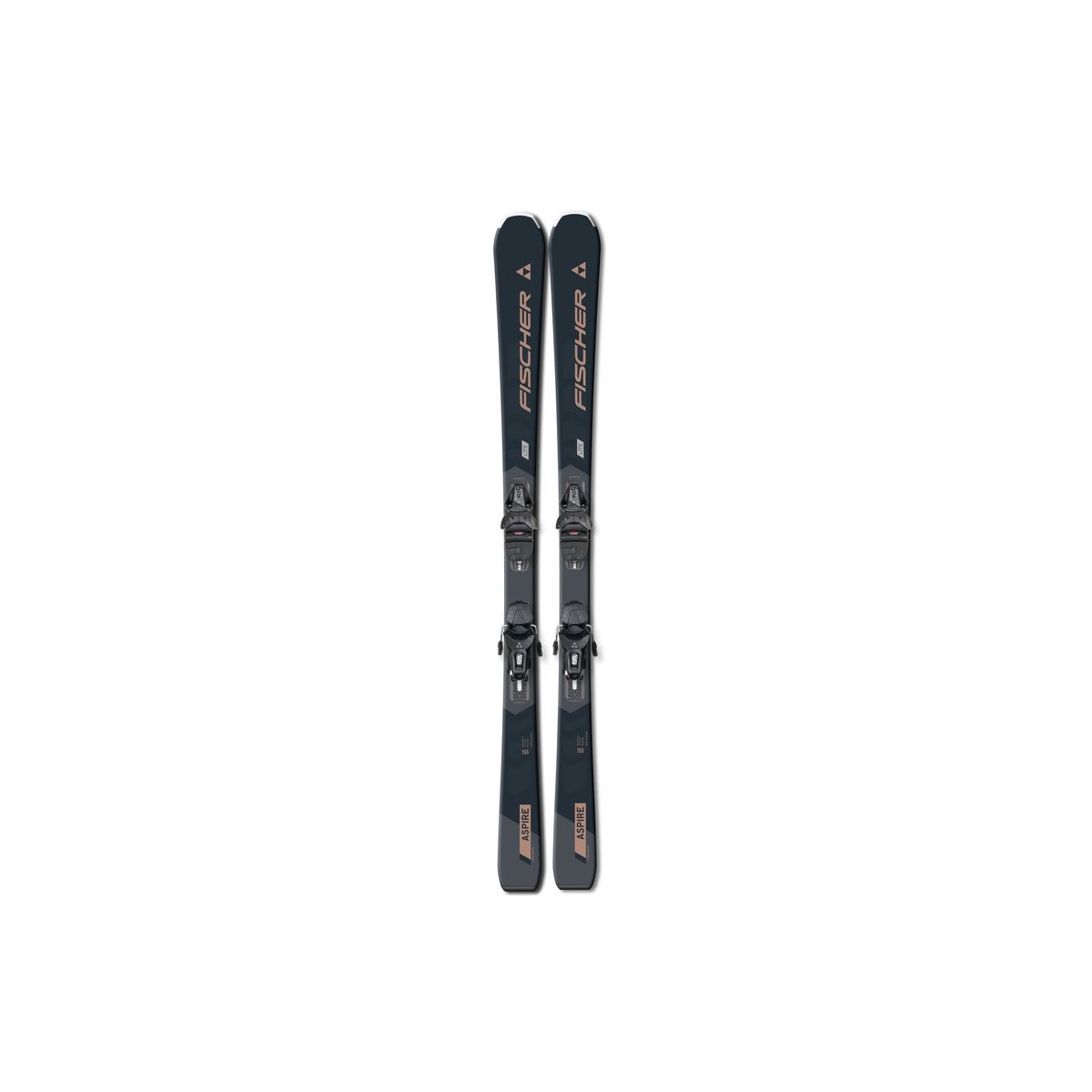 Fischer Aspire Slr Pro Ski Dame Incl. Rs9 Gw Binding (Farve: Sort, Størrelse: 160)