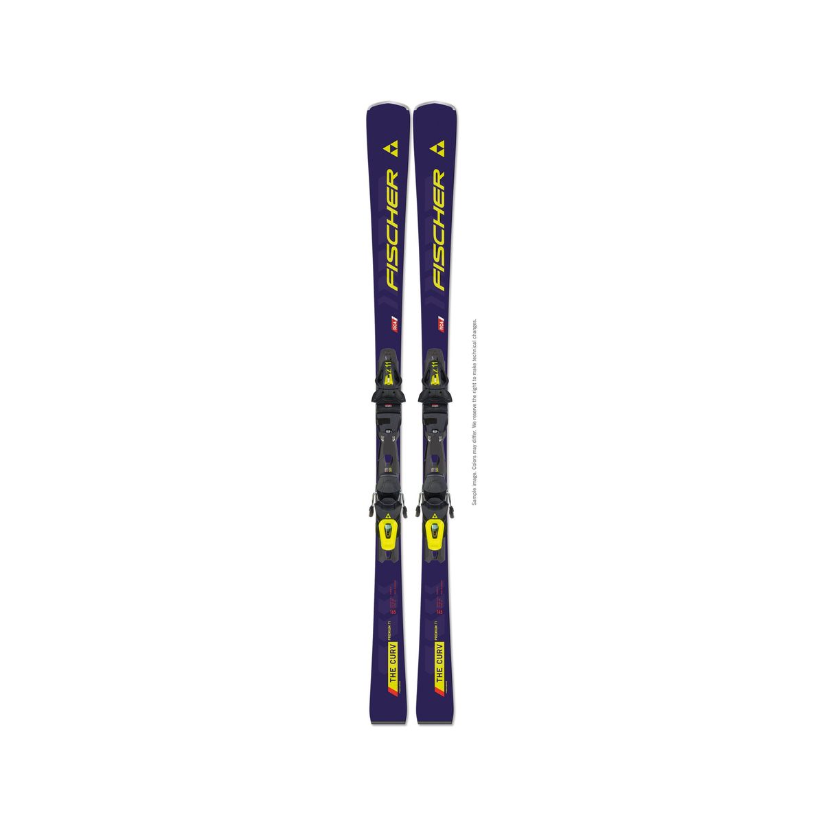 Fischer The Curv Premium Ti Ski Incl. Rs 11 Gw Binding (Farve: Blå, Størrelse: 175)