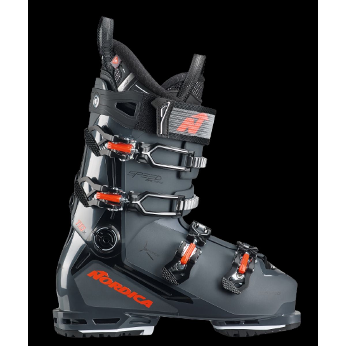 Nordica Speedmachine 3 110 X (Gw) Herre Skistøvle (Farve: 3f1 Black-red-anthracite, Størrelse: 30.5)