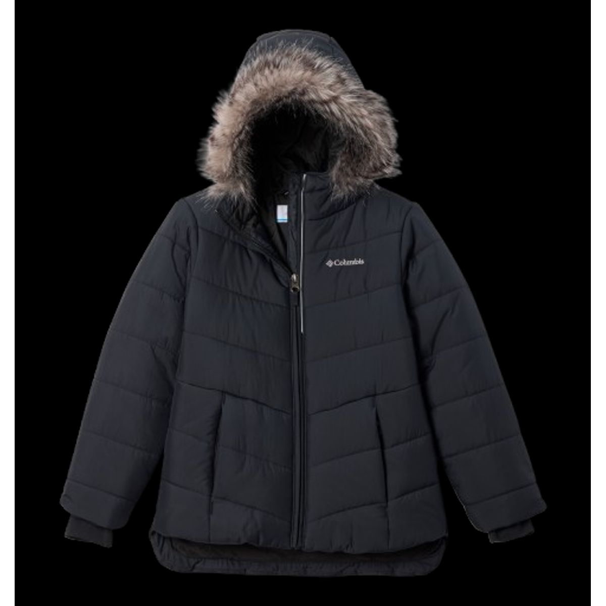 Columbia Katelyn Crest Iii Jacke Børn (Farve: Sort, Størrelse: 2xs)