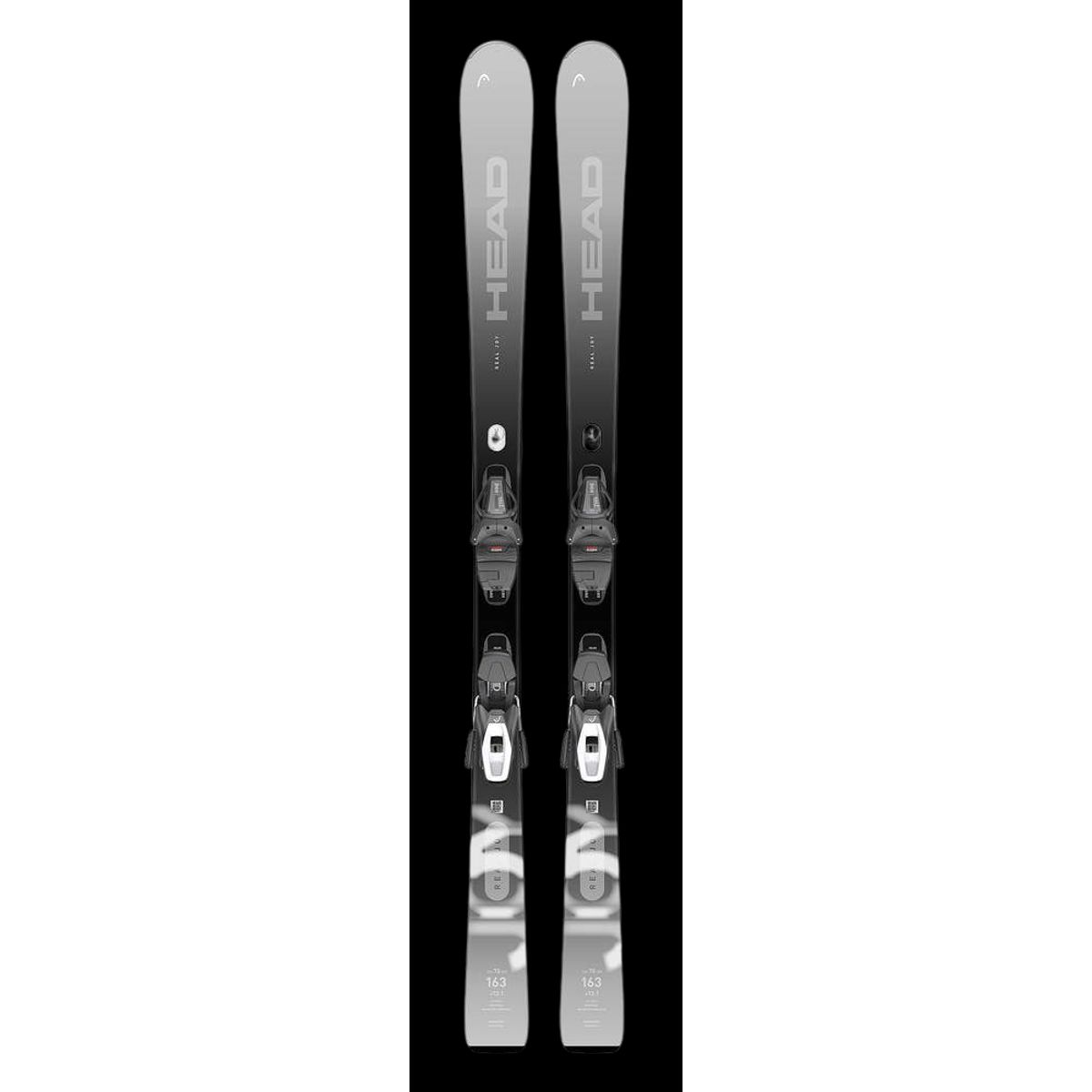 Head E.Real Joy Slr Dame Ski Incl Joy Pro 9 Gw Binding (Farve: Sort, Størrelse: 158)