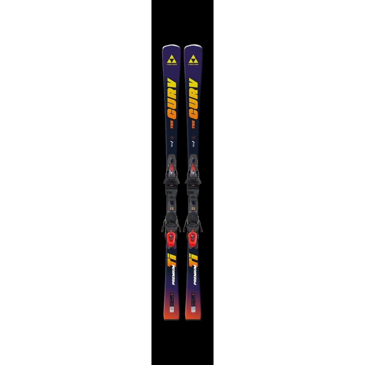 The Curv Premium Tl Ski Incl. Rc4 Z11 Gw Binding (Farve: Sort, Størrelse: 165)