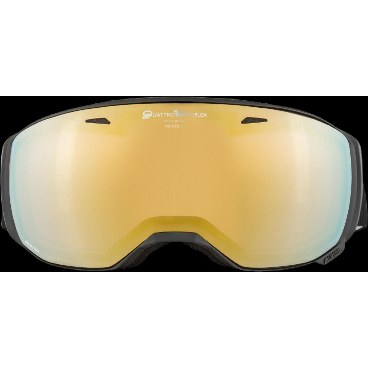 Alpina Estetica Qv Skibrille (Farve: Sort, Størrelse: One Size)