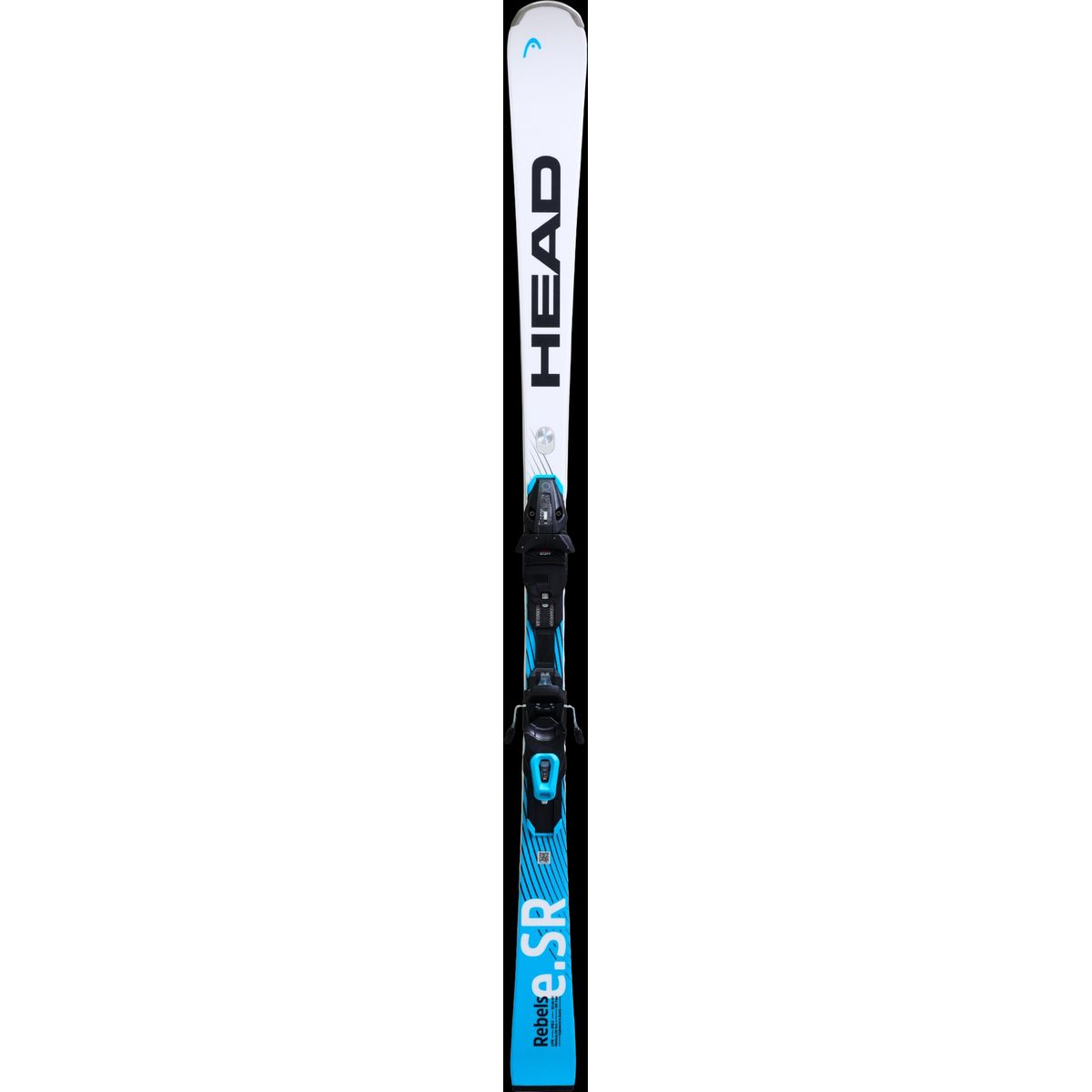 Head Wc Rebels E.Sr Lyt Ski Incl.Pr 10 Gw Binding (Farve: Hvid, Størrelse: 163)