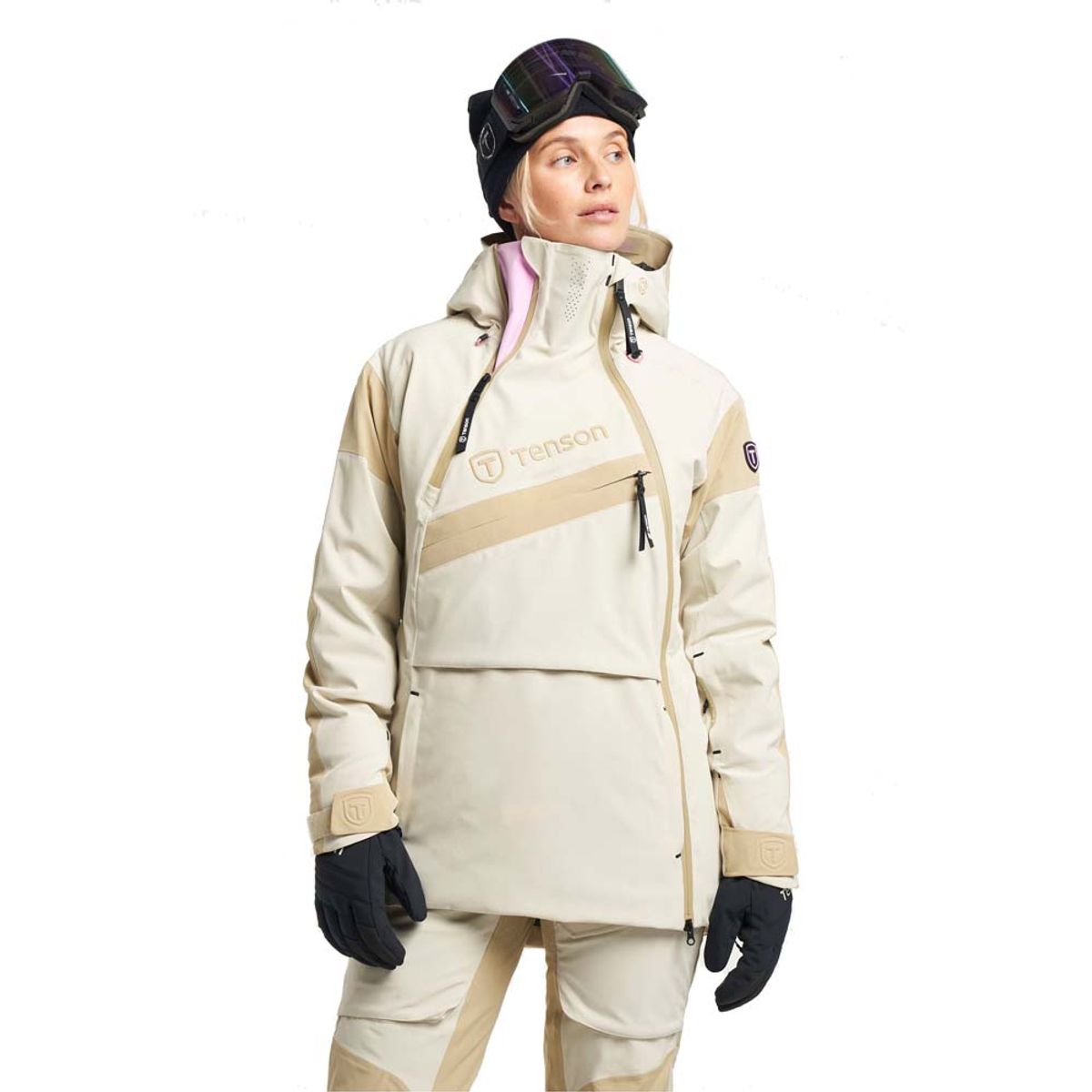 Tenson Aerismo Jakke Dame (Farve: Beige, Størrelse: Xl)