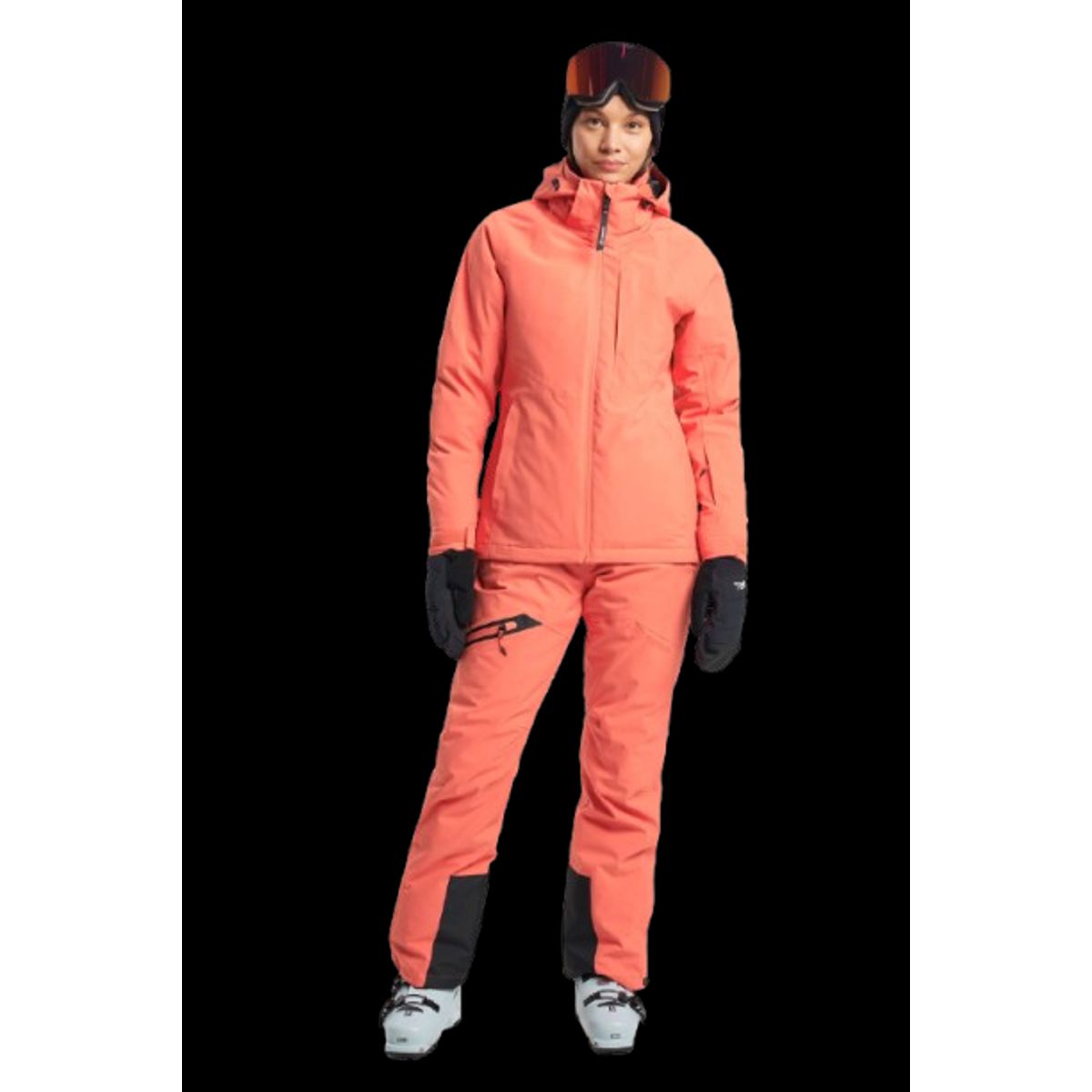 Tenson Core Jakke Dame (Farve: Coral Neon, Størrelse: Xxl)