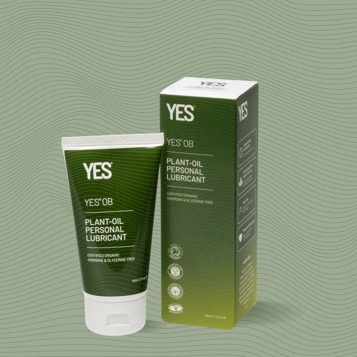 YES Glidecreme - Oliebaseret 80 ml.