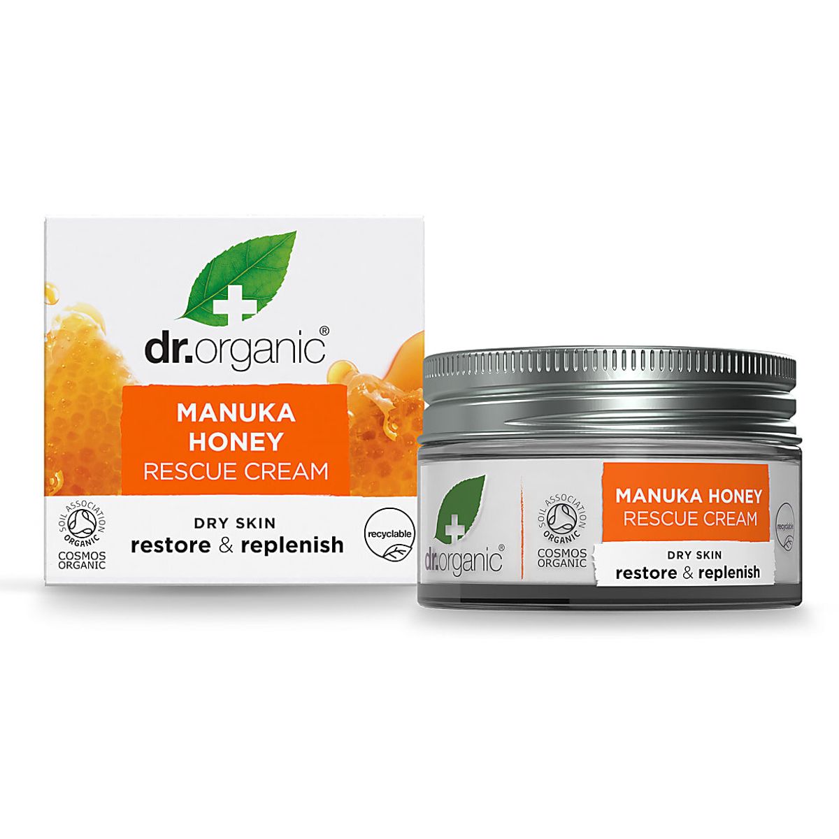 Dr. Organic Manuka Rescue Cream - 50 ml.