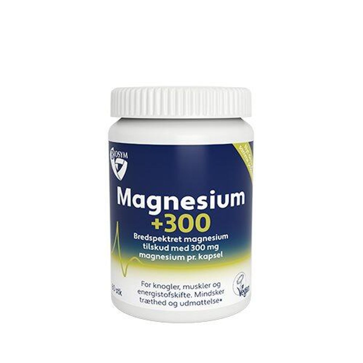 Biosym - Magnesium + 300 - 60 kapsler