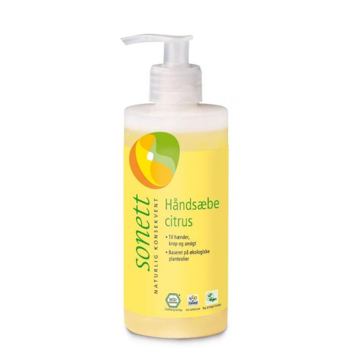 Sonett Håndsæbe citrus - 300 ml.