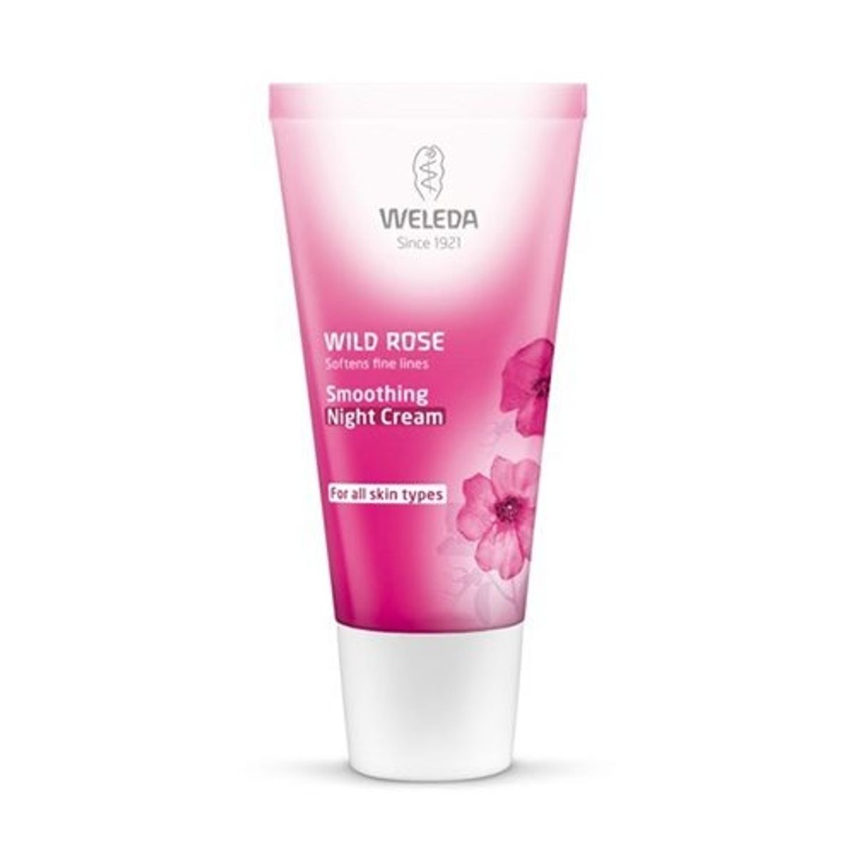 Night Cream Smooting Wild Rose Weleda - 30 ml.