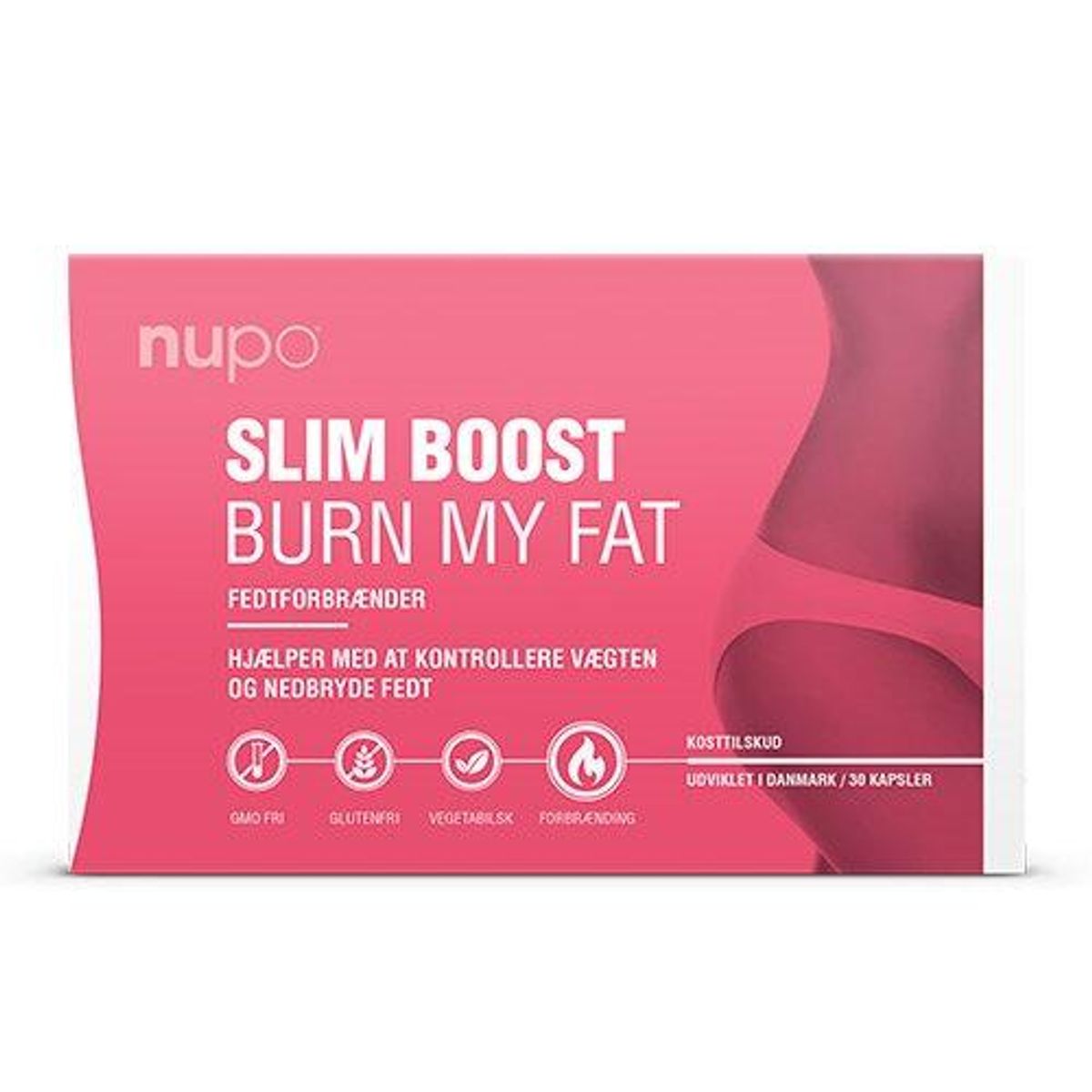 Nupo Slim Boost Burn My Fat - 30 kapsler