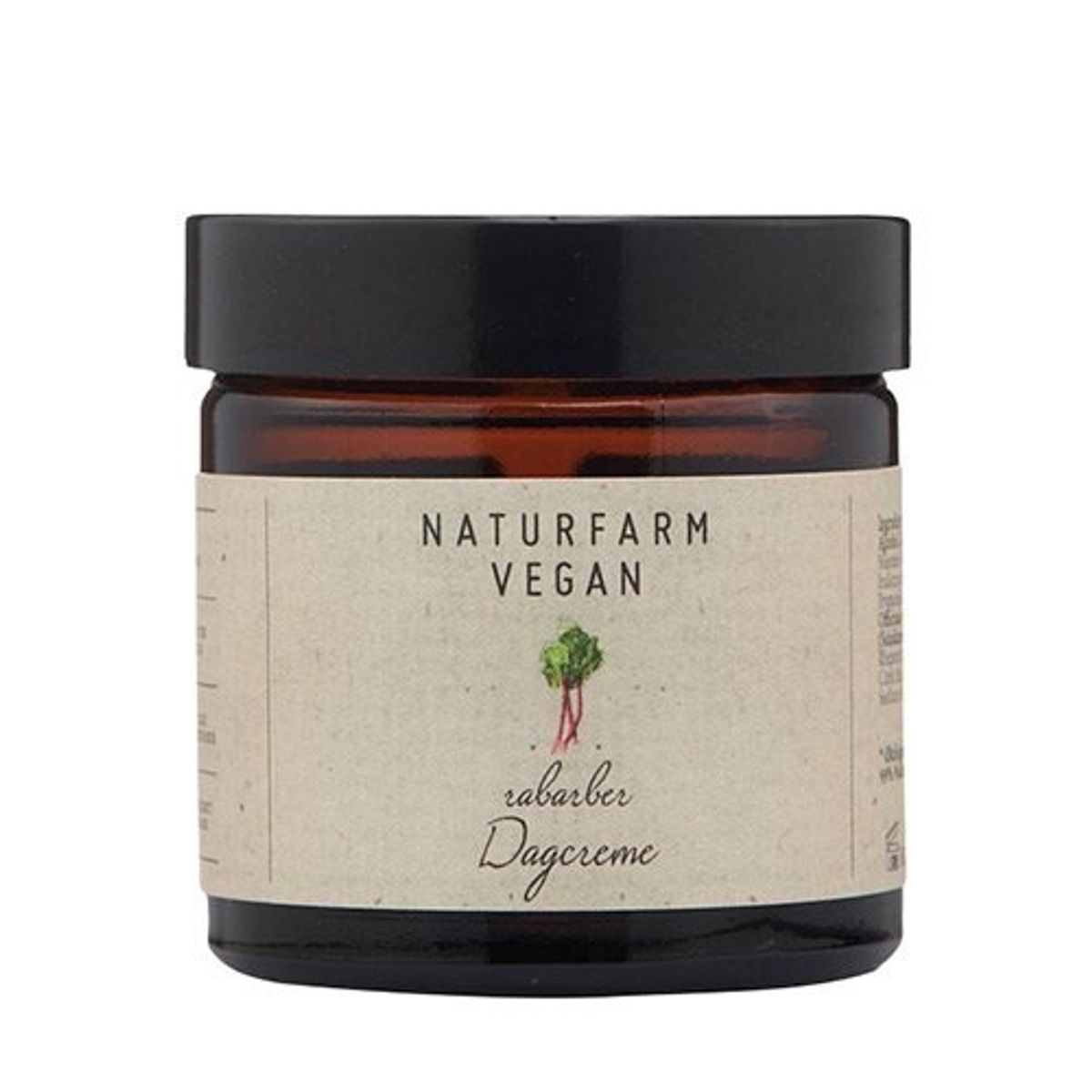 Naturfarm Vegan Dagcreme Rabarber - 60 ml.