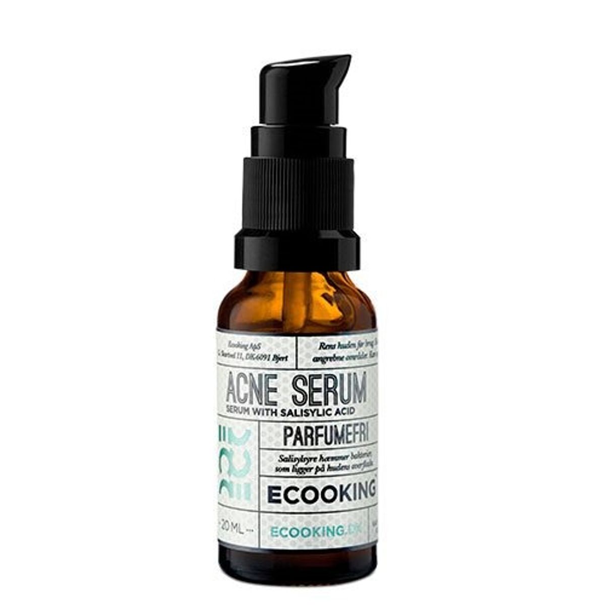 Ecooking Acne Serum - 20 ml (inkl. gratis Ecooking ansigtolie 10 ml. værdi 159.95)