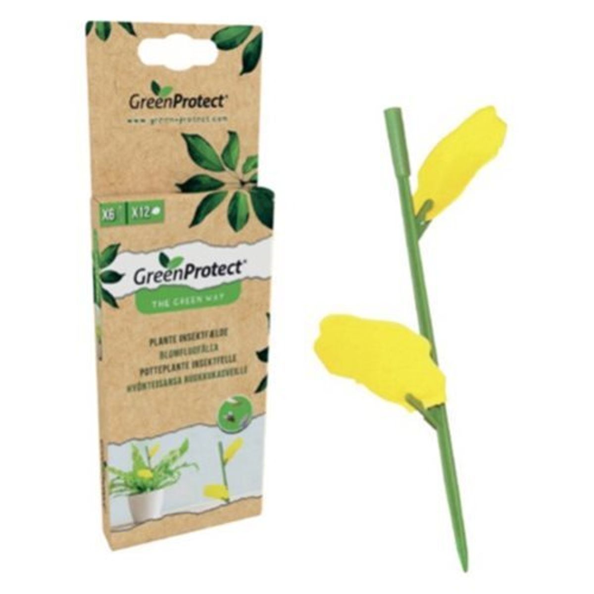 Green Protect Plante Insektfælde - 1 pk.