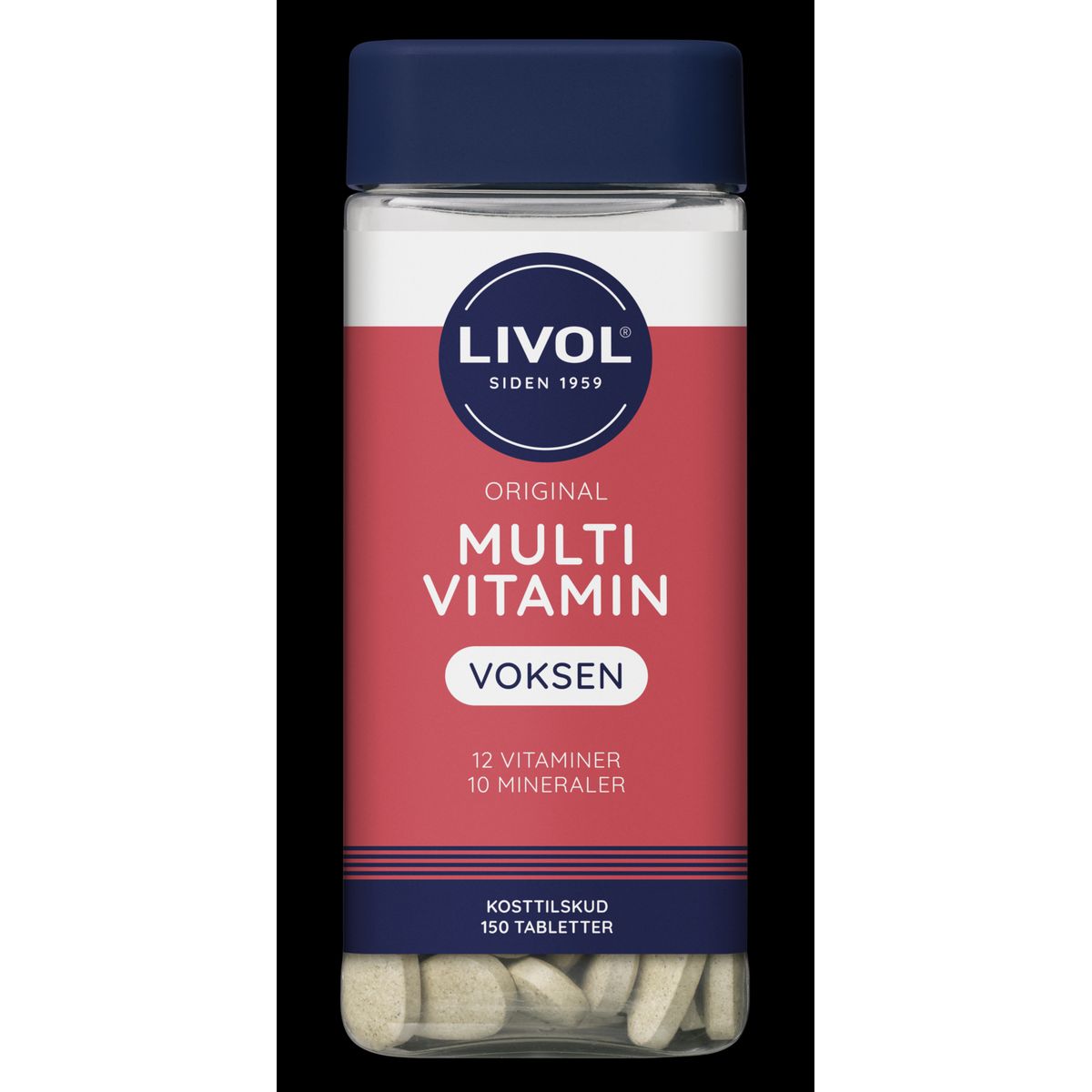 Multi Total voksne Livol - 150 tabletter