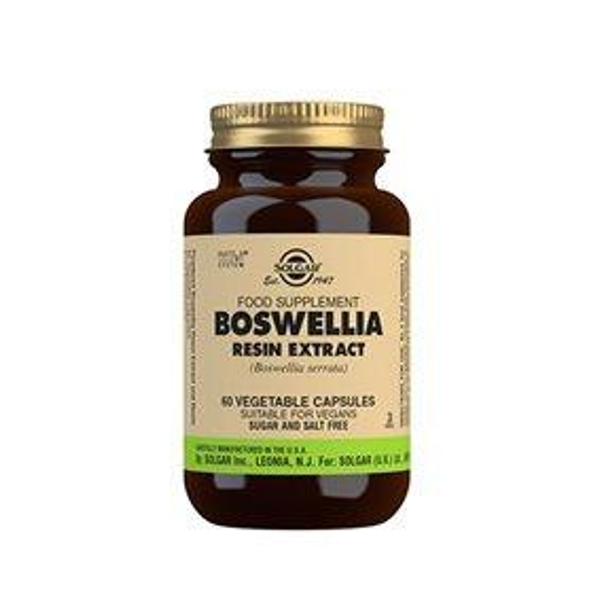 Solgar Boswellia Resin - 60 kapsler