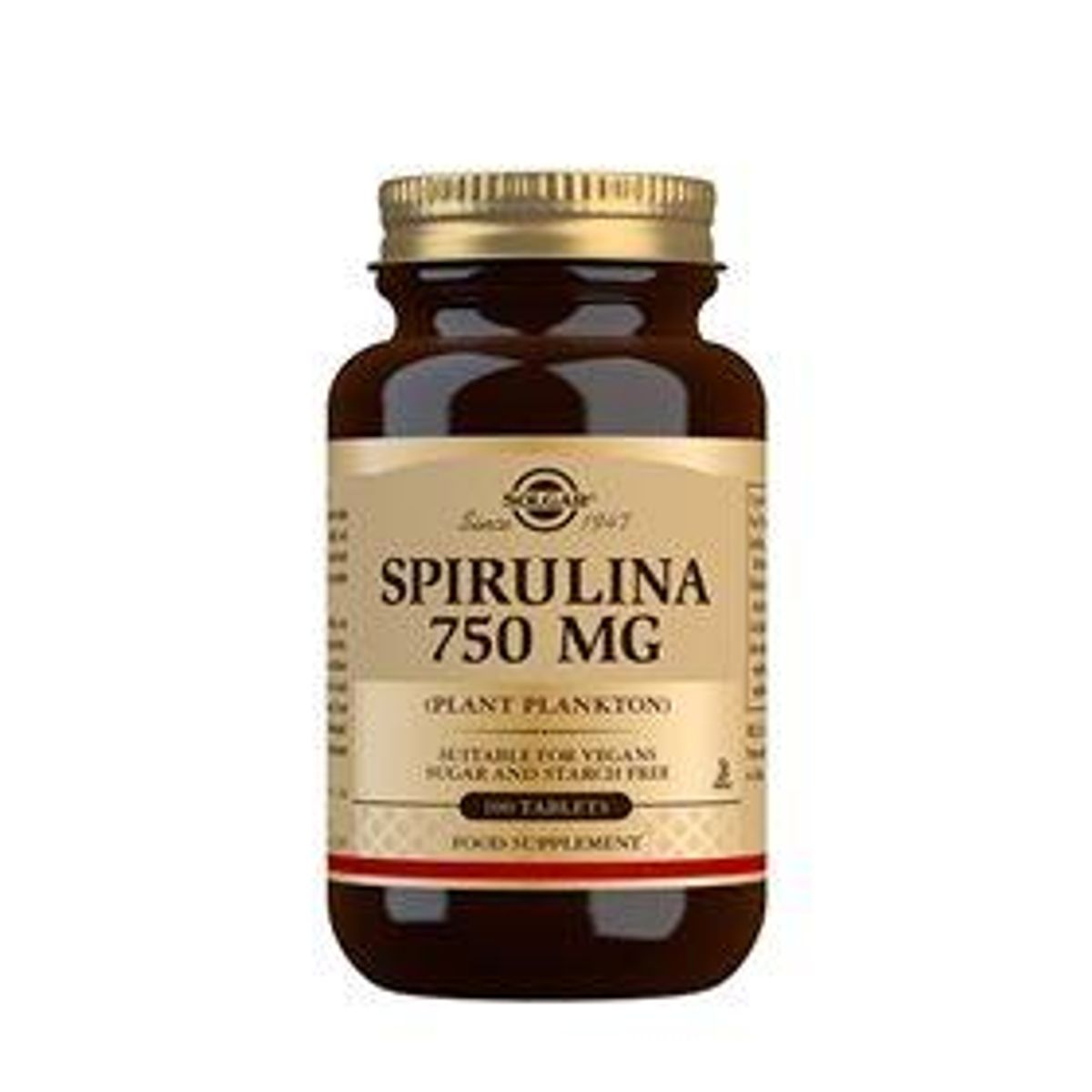 Solgar Spirulina - 80 tabletter