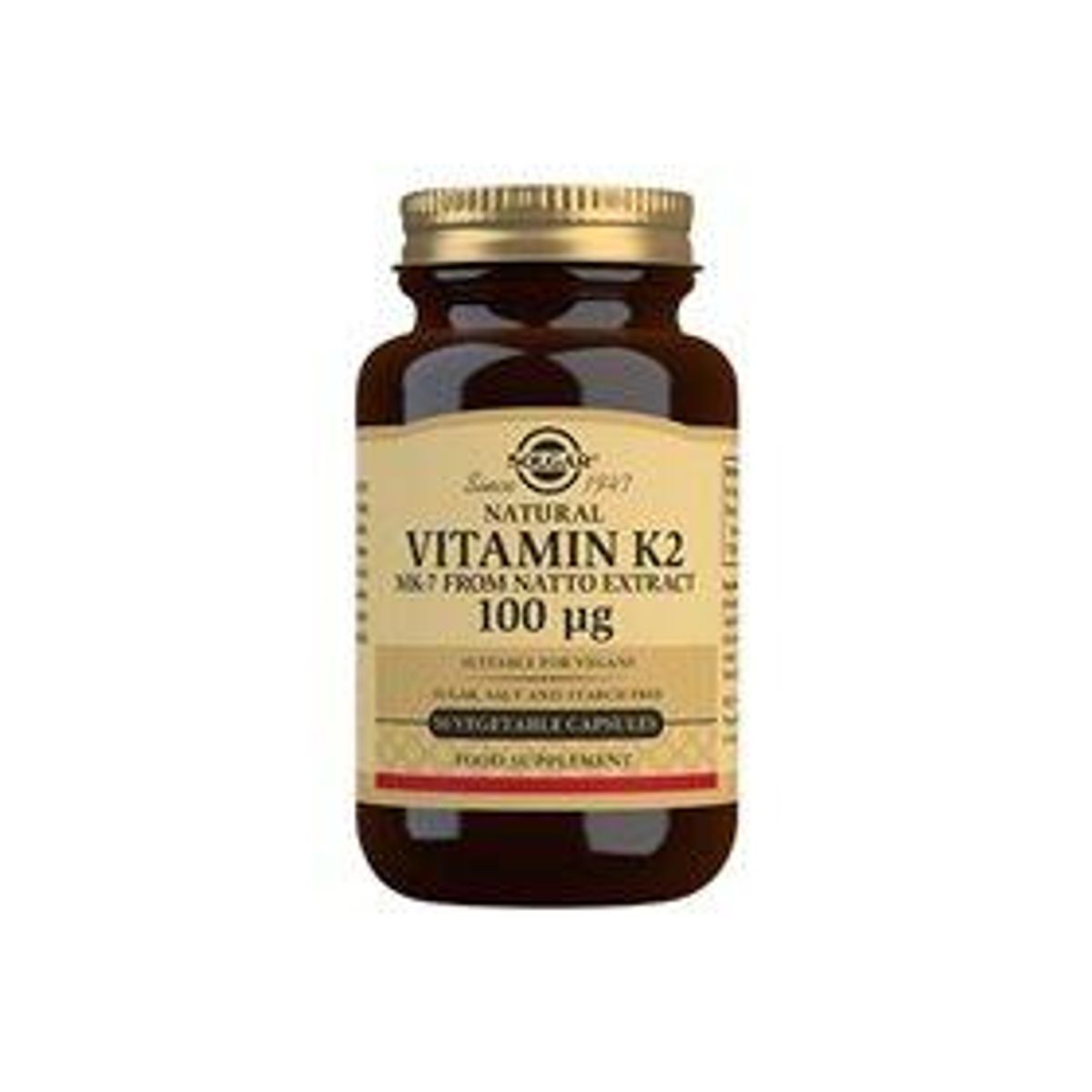 Solgar K2 Vitamin - 50 kapsler