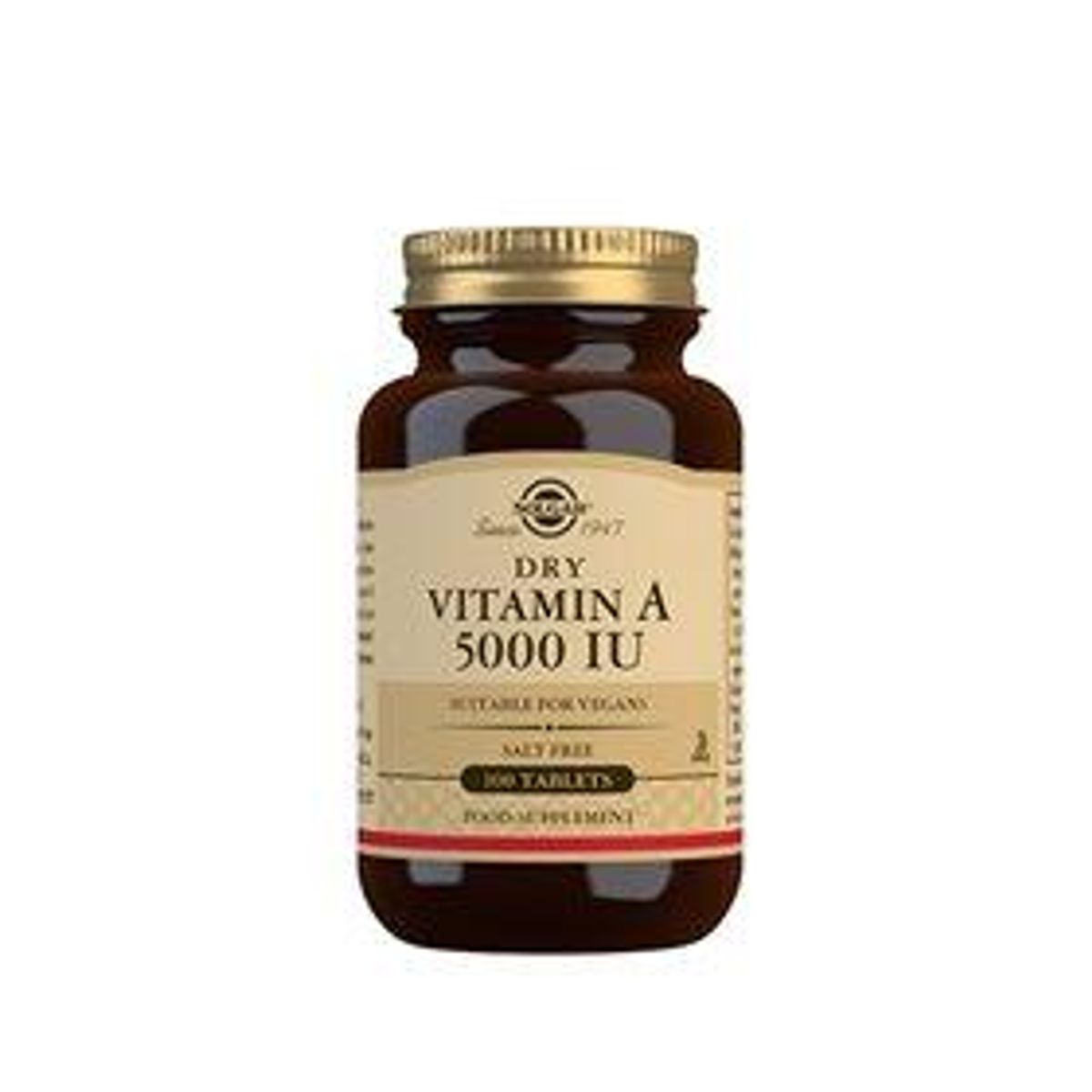 Solgar Vitamin A 1502 mcg - 100 tabl.