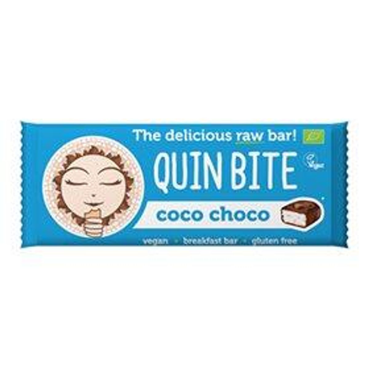 Kokos choko bar Ø - Quin Bite - 30 g.