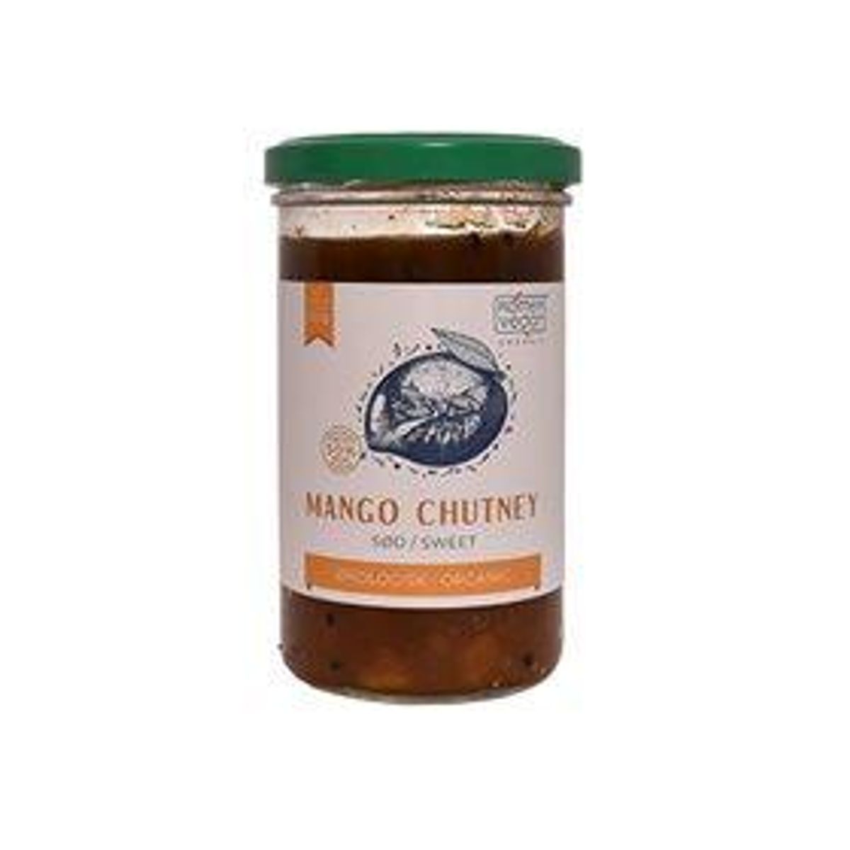 Mango Chutney sød, Ø - 250 g.