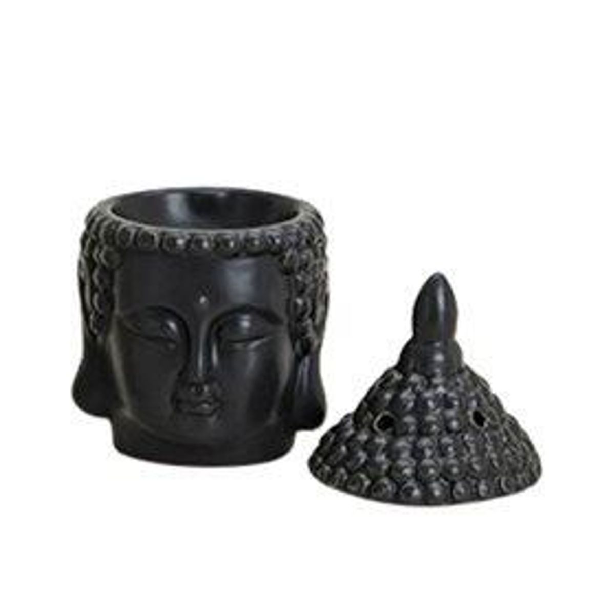 Duftlampe Buddha Sort - 1 stk