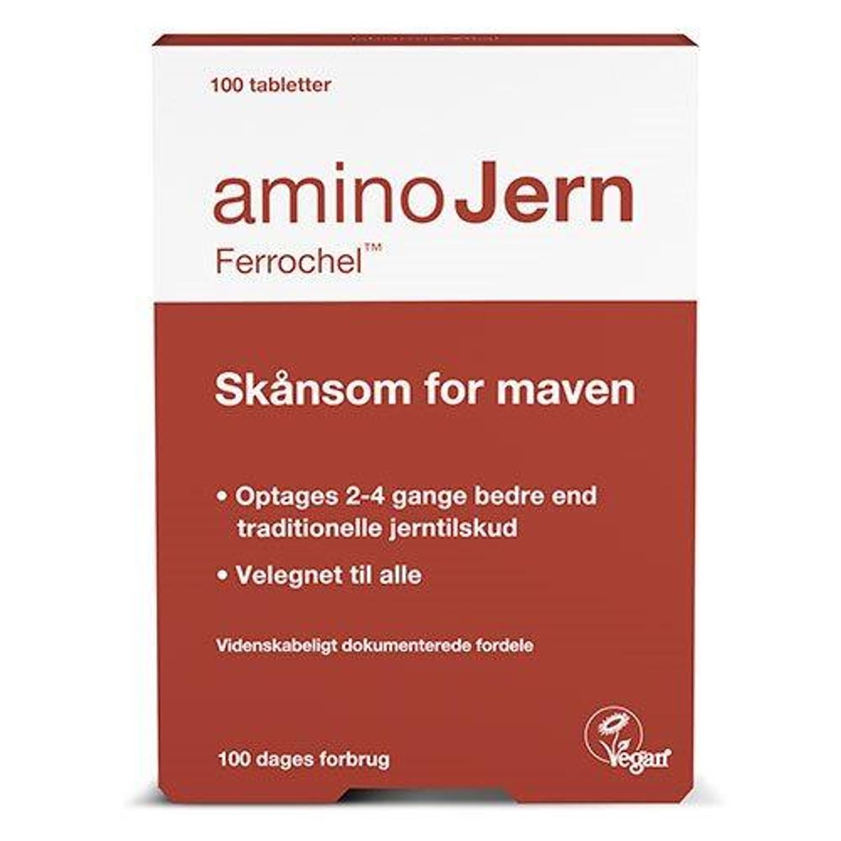 Amino jern - 100 tabletter