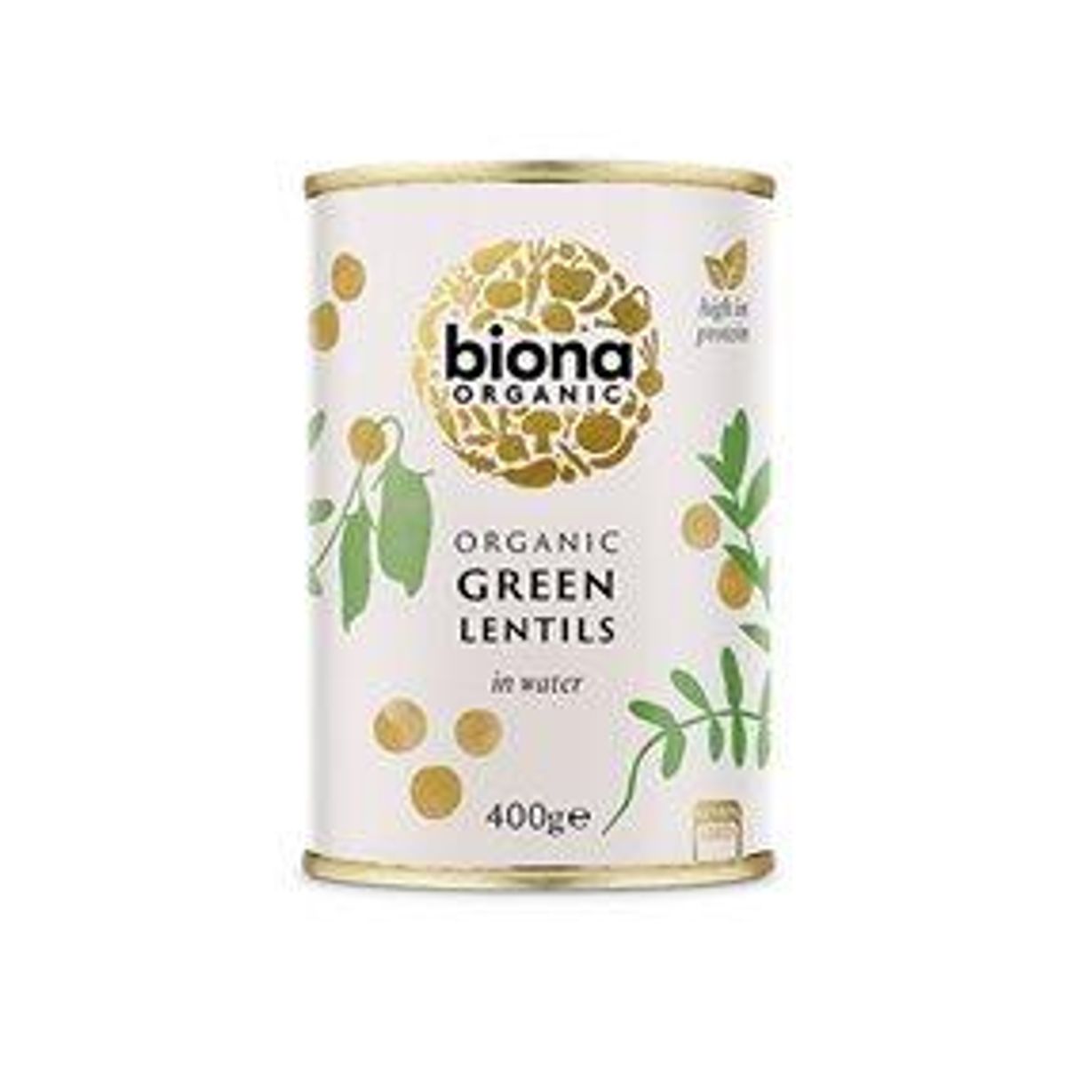 Biona Grønne linser Ø - 400 g.