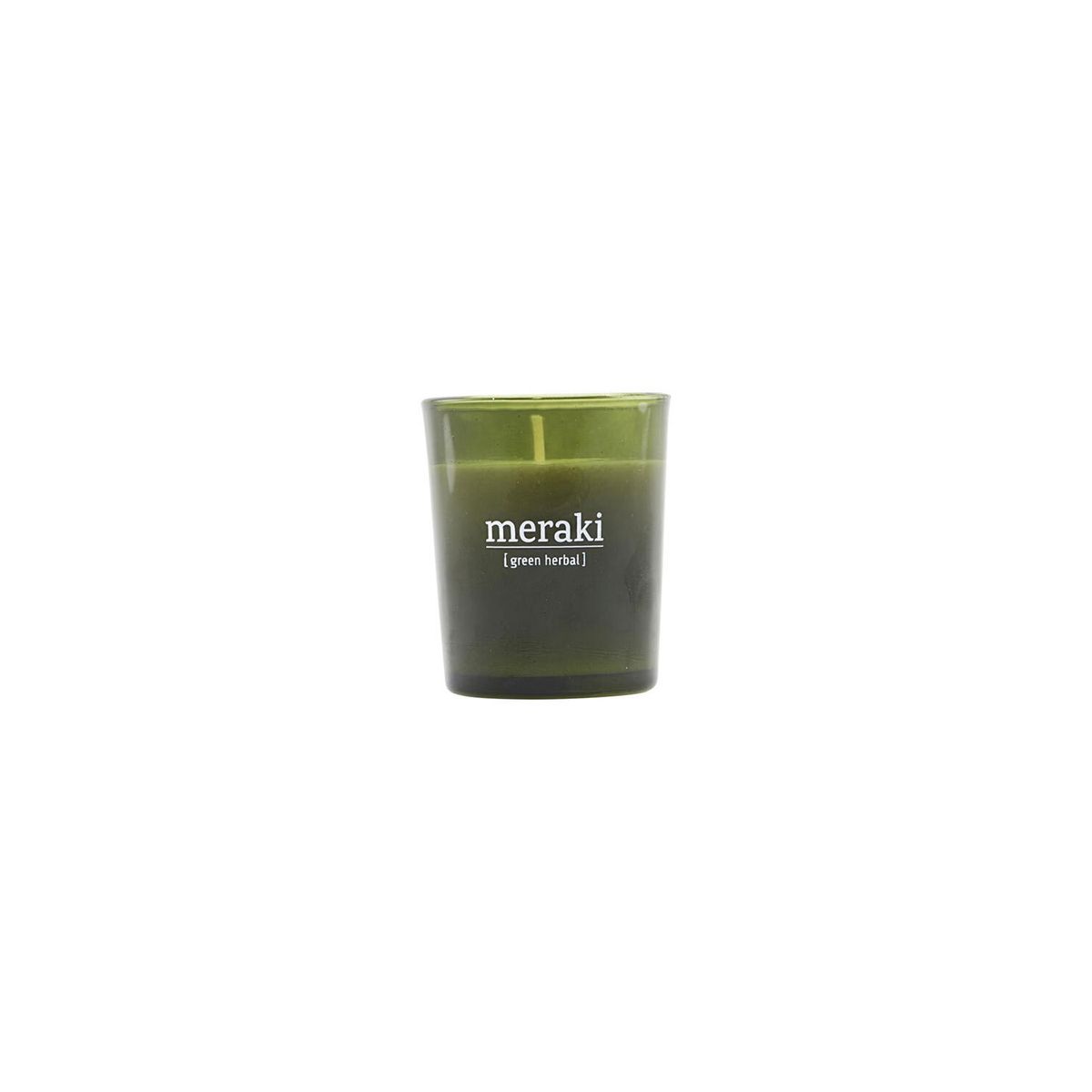 Meraki Duftlys Green herbal - 60 g.