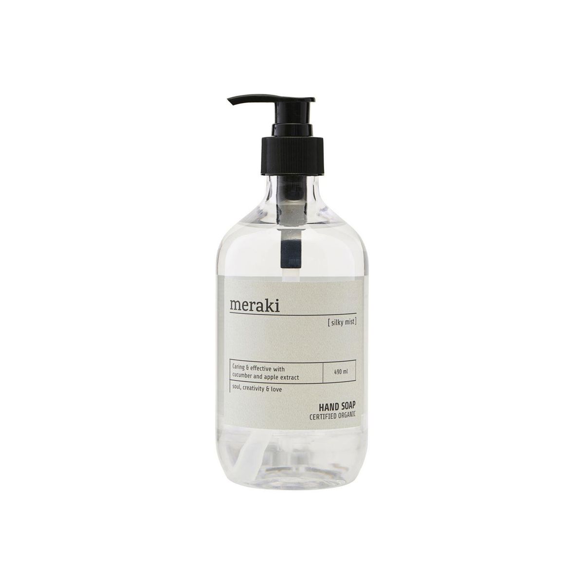 Meraki Håndsæbe Silky mist - 490 ml