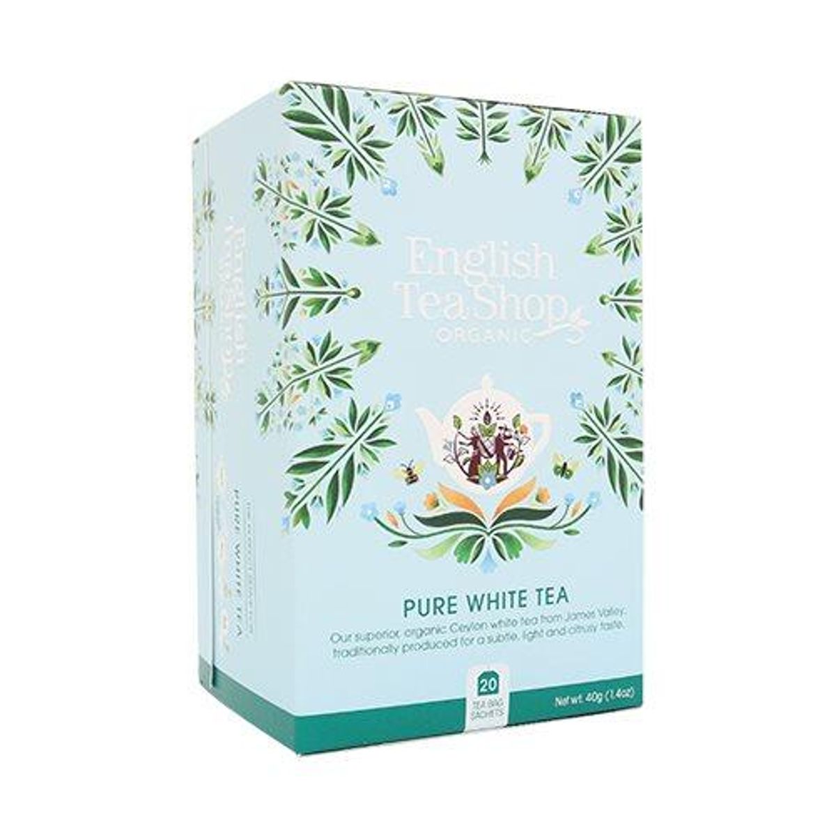 English Tea shop Pure White Tea Økologisk - 20 breve