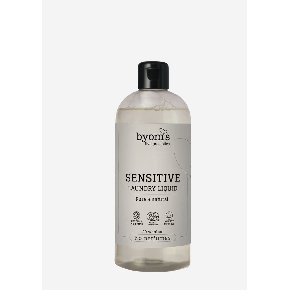 Byoms SENSITIVE PROBIOTIC LAUNDRY LIQUID ECOCERT No perfumes - 400 ml