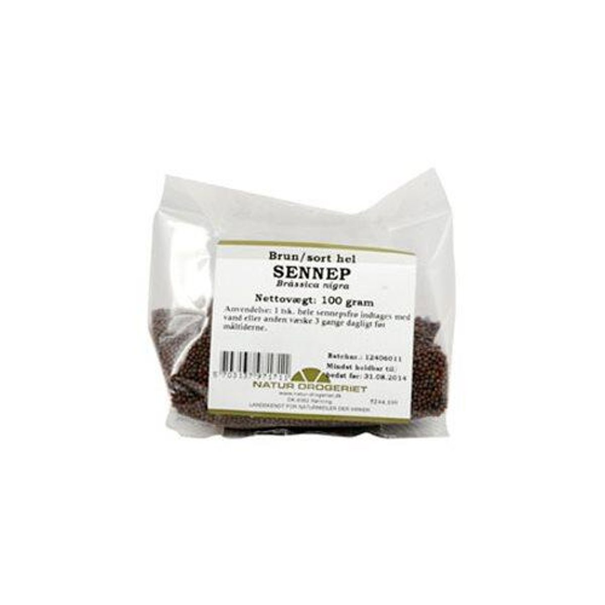 Sennepsfrø brun hel - 100 gram