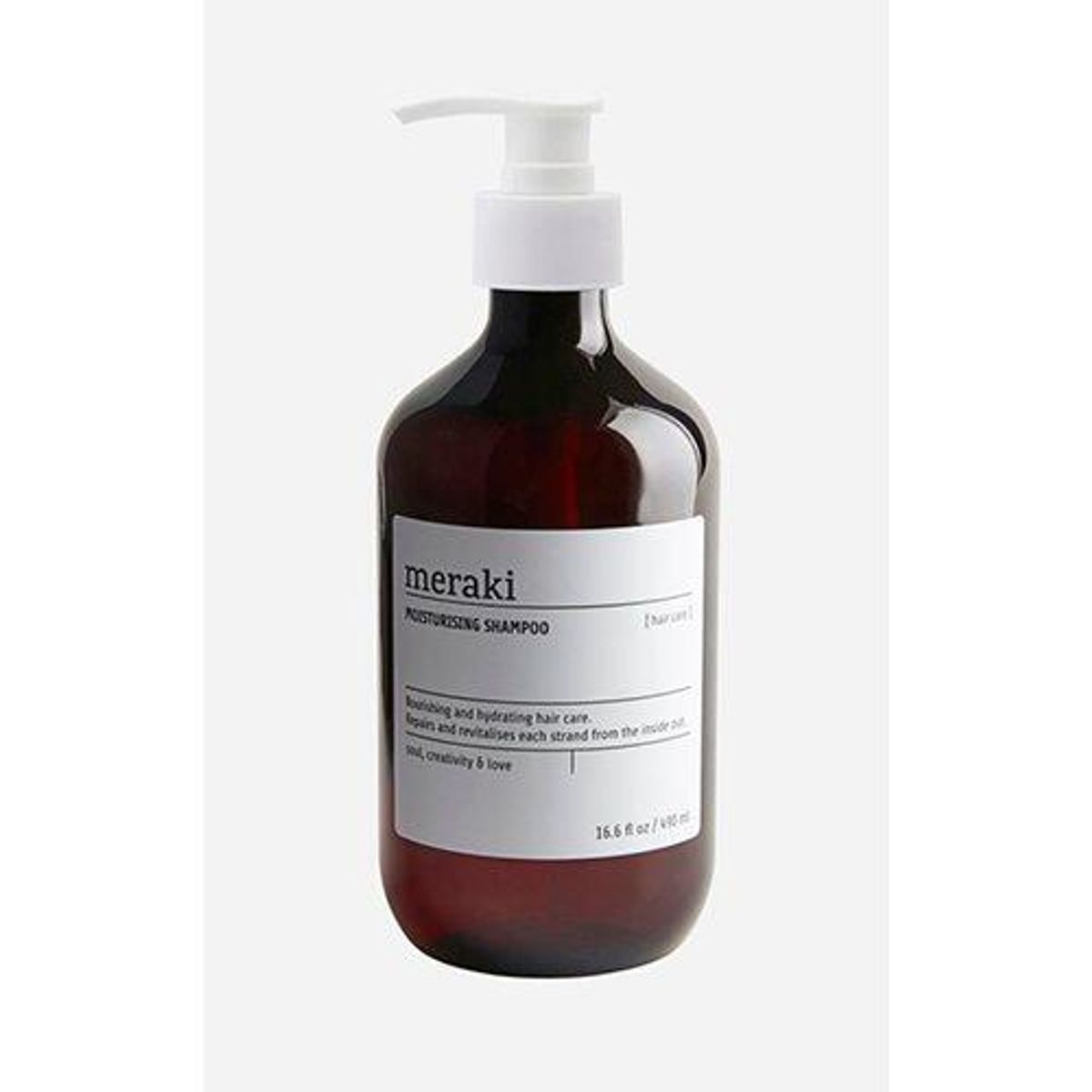 Meraki Moisturinsing shampoo - 490 ml.