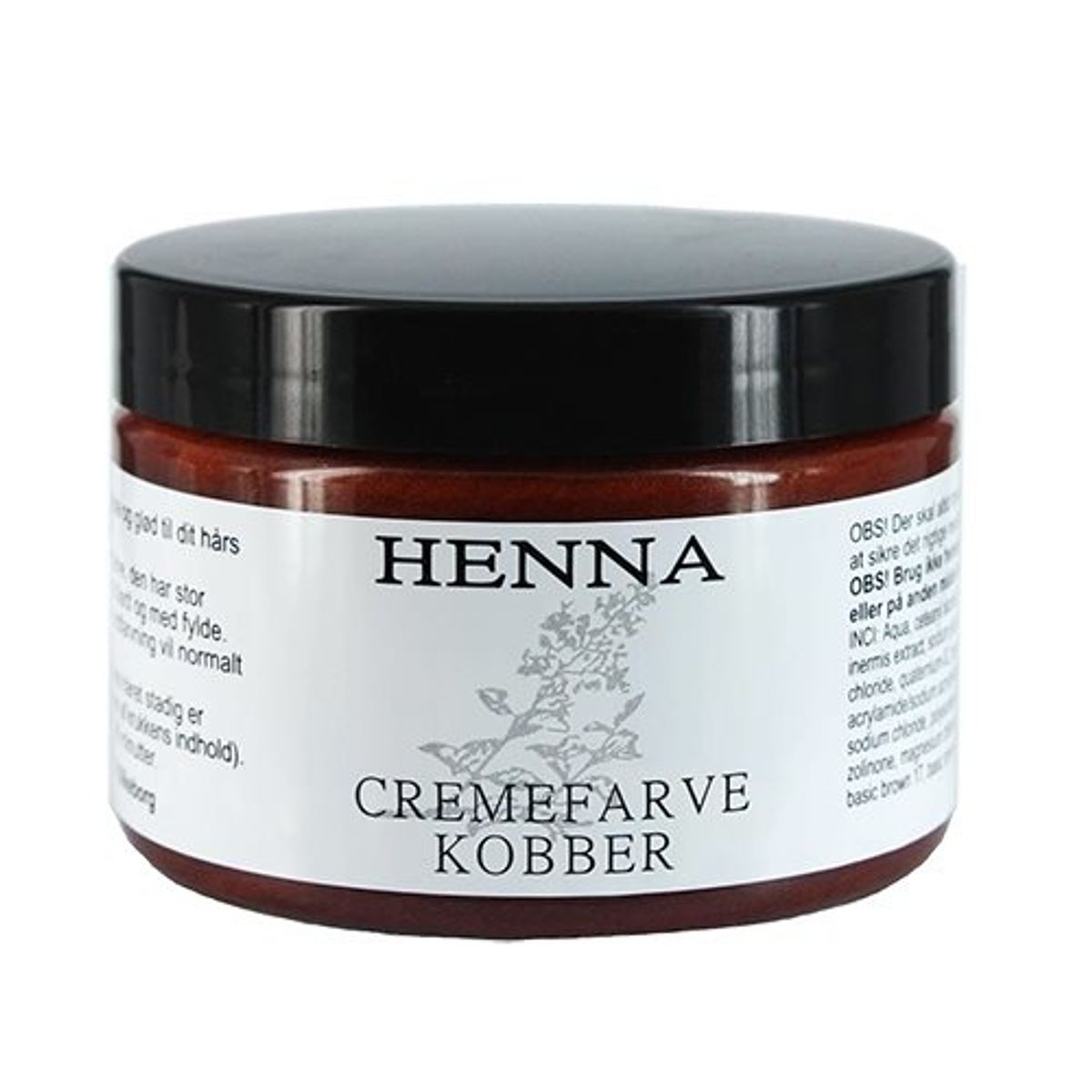 Henna Cremefarve kobber - 140 ml.