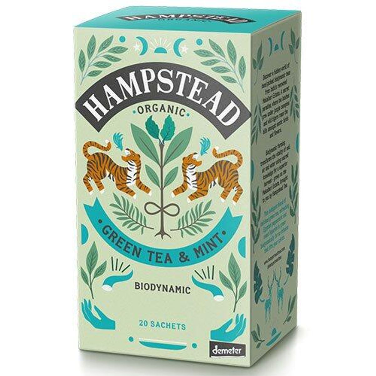 Hampstead Grøn te & Mint Ø Demeter - 20 breve