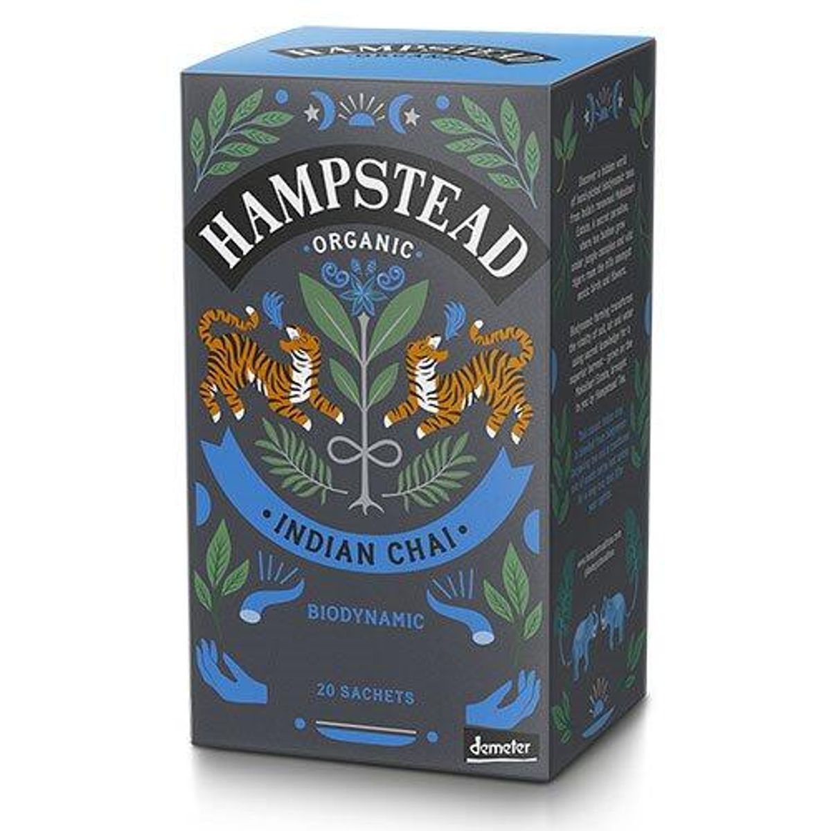 Hampstead Indian Chai te løsvægt Ø Demeter - 100 gram