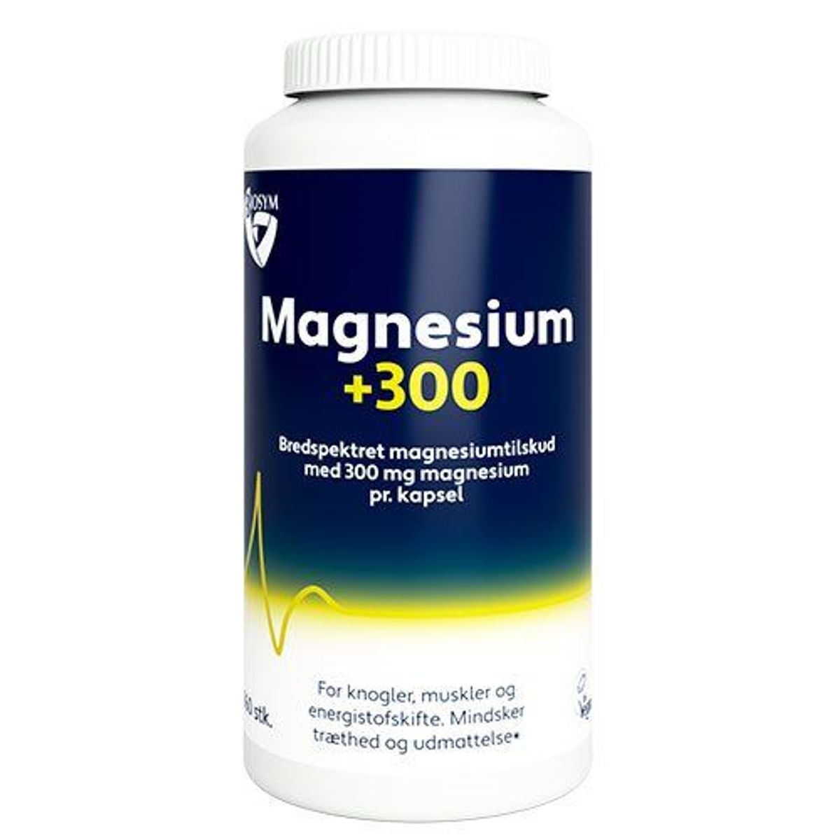 Magnesium+300 - 160 kapsler